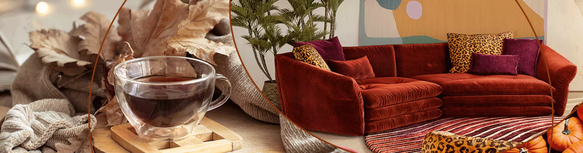 Desktop Banner von der Inspirationsseite Herbstfarben 2025
