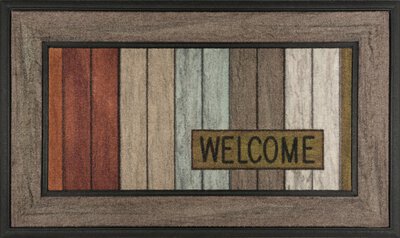 Bild von Türmatte ca. 75 x 45 cm braun