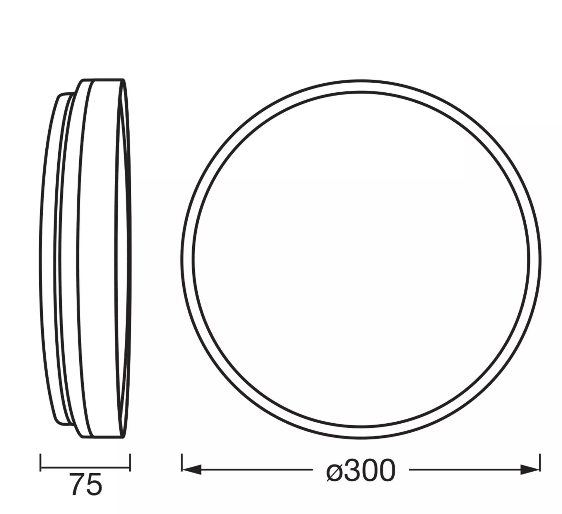 Deckenleuchte Gisela OSRAM Metall 