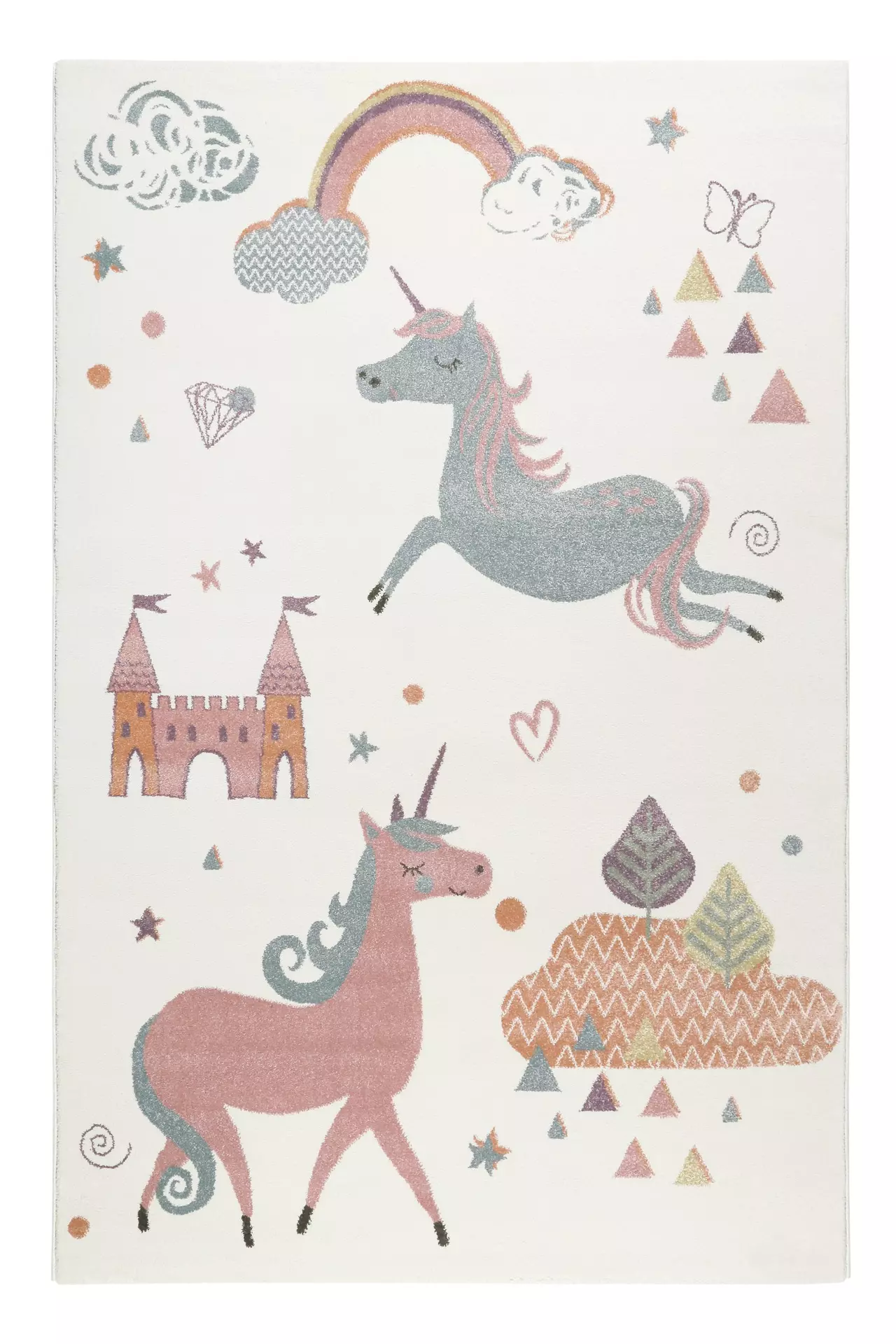 Kinderteppich Sunny Unicorn Esprit Textil 80 x 150 cm
