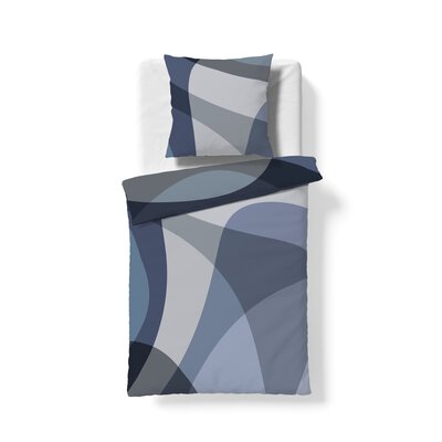 2. Bild von Satin-Bettwäsche Fleuresse GmbH Blau