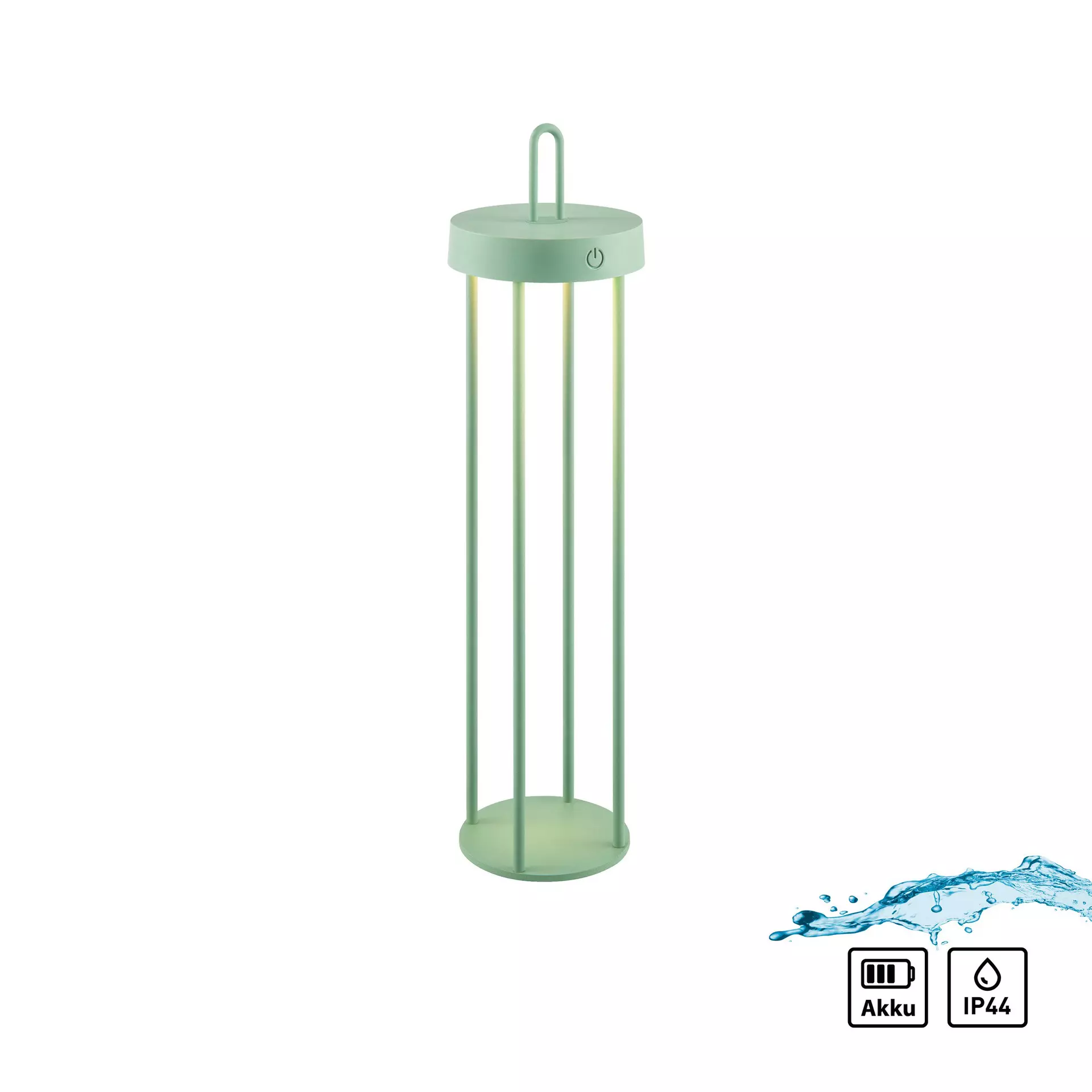 Tischleuchte ANSELM JUST LIGHT Metall 12 x 50 x 12 cm