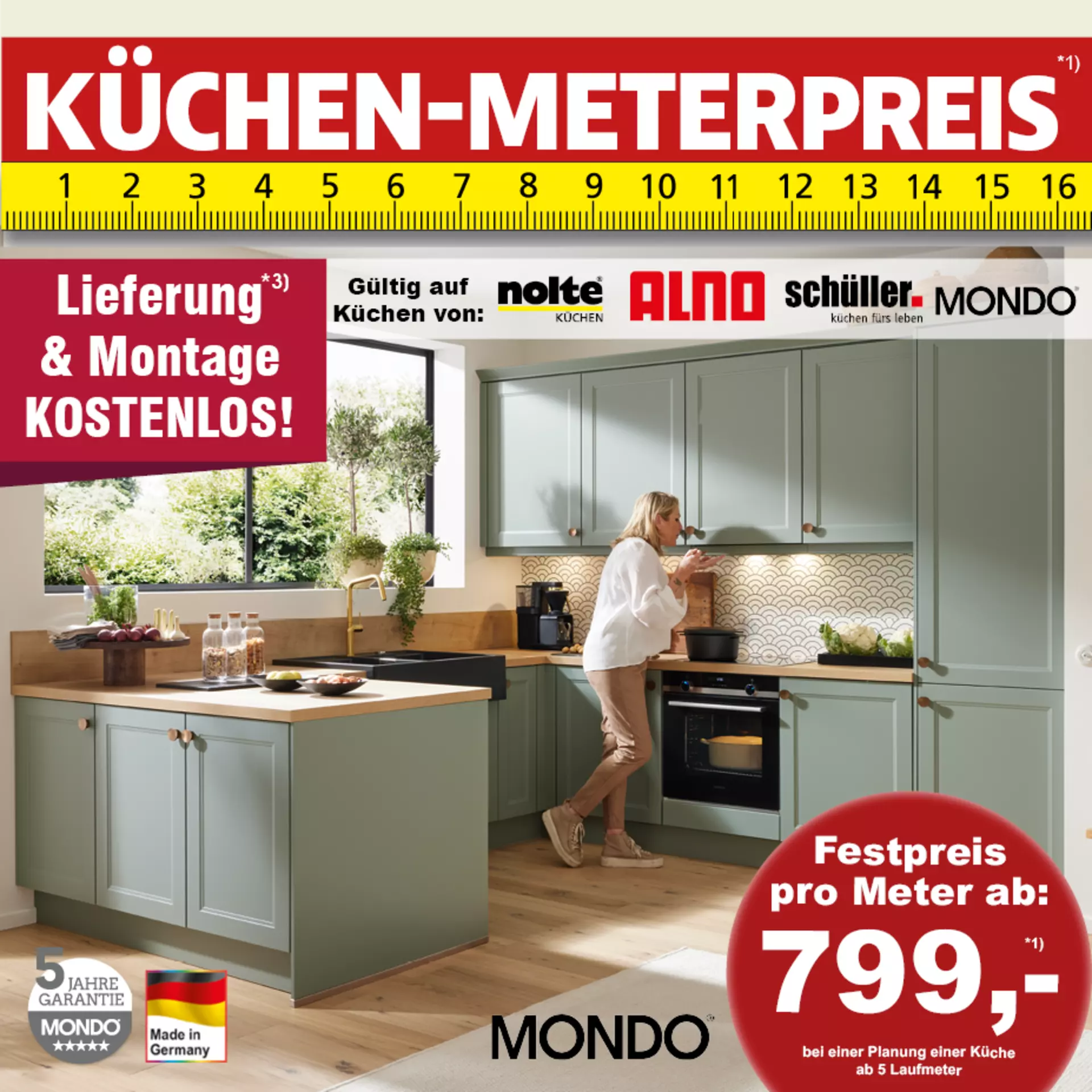 Meter-Aktion bei Innovation in Günzburg: jetzt Küche zum Festpreis sichern. Klicken und mehr erfahren