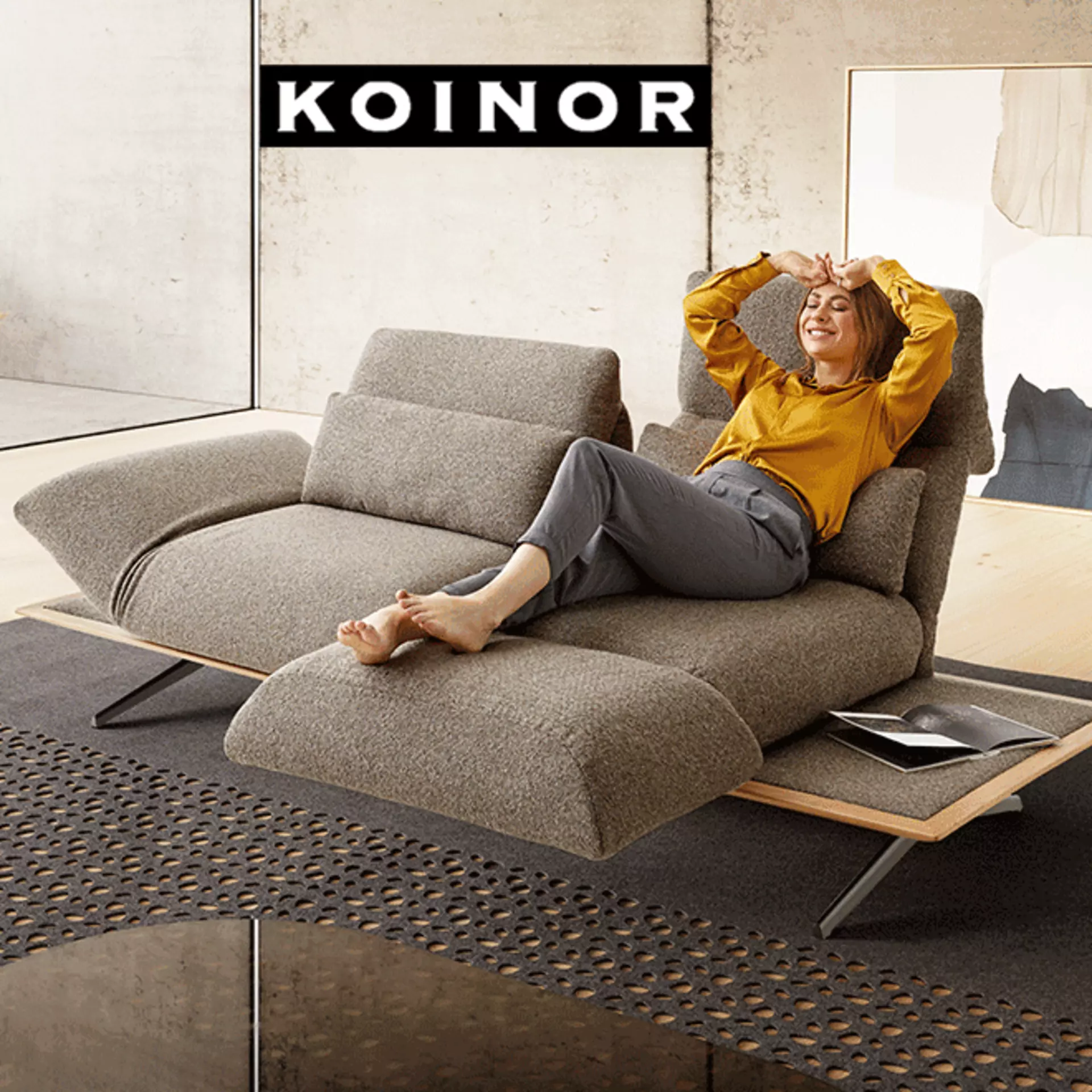 Marke des Monats Juni bei Möbel Inhofer: Koinor. Jetzt entdecken!