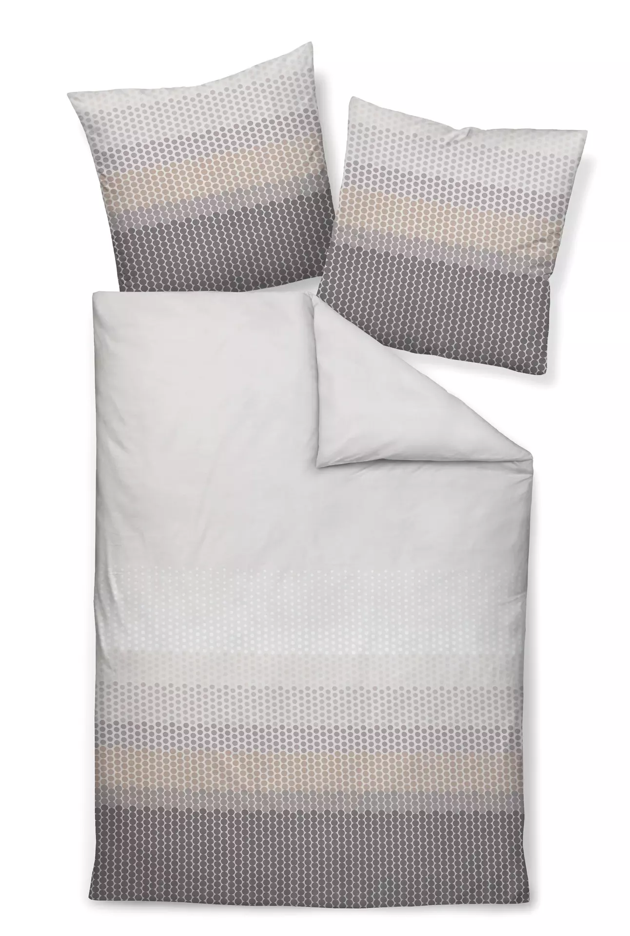 Satin-Bettwäsche Palermo Janine Textil 135 x 200 cm