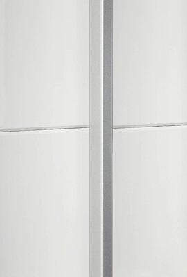 2. Bild von Schwebetürenschrank ca. 175 x 210 x 59 cm rauch BLUE weiß