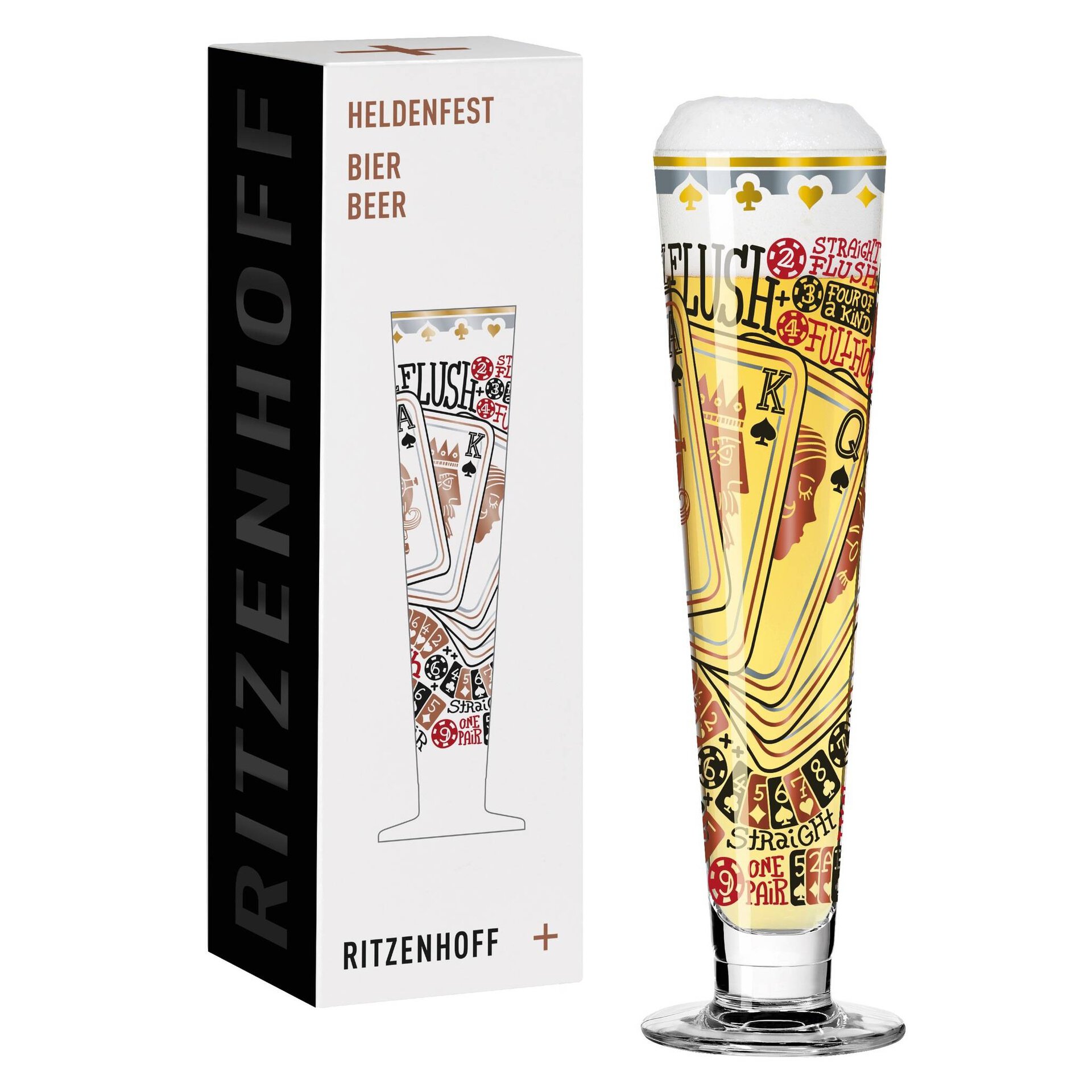 Bierglas Heldenfest Bier 005 Ritzenhoff Glas 25 x 