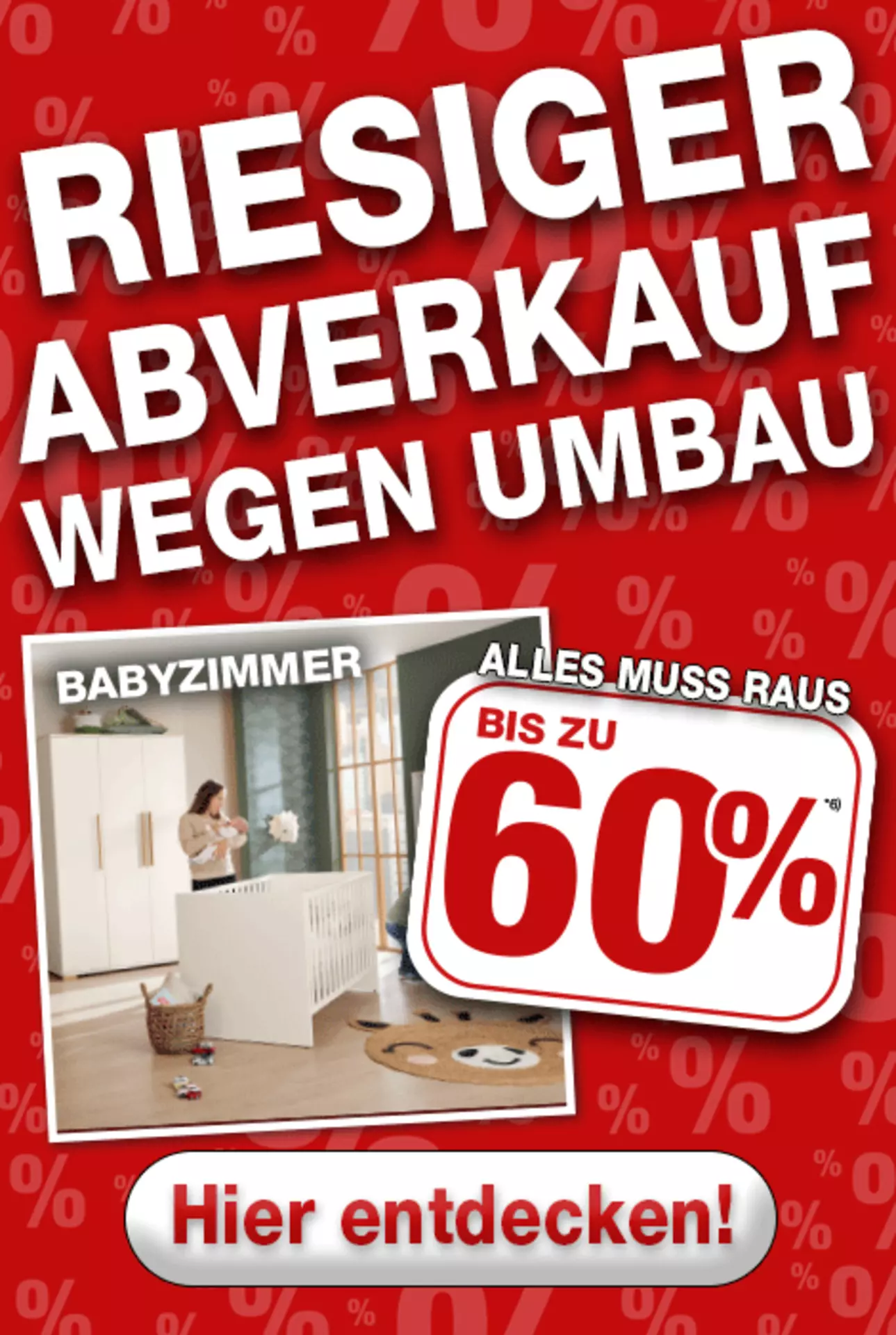 Jetzt hier klicken und bis zu 60% Rabatt auf Babyzimmer entdecken