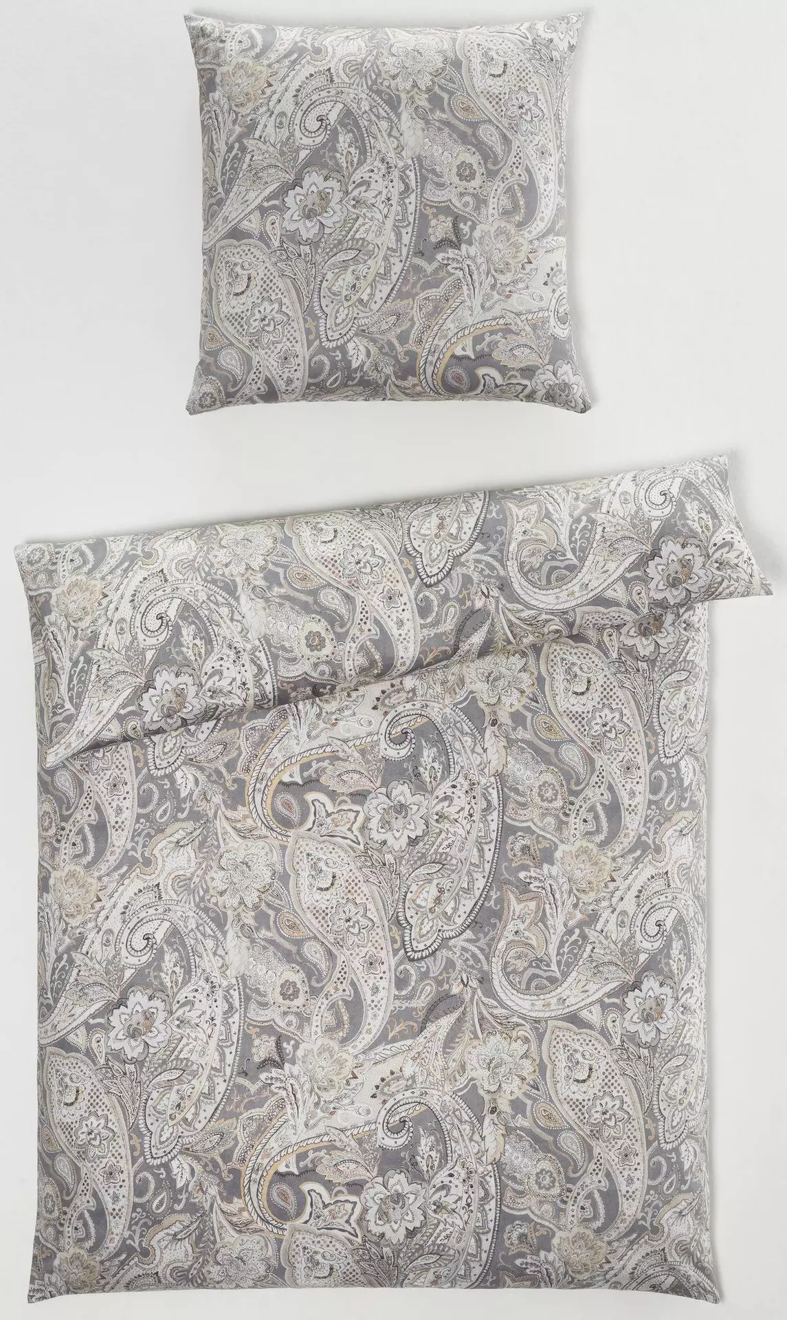 Satin-Bettwäsche Akazia Estella Textil 135 x 200 cm