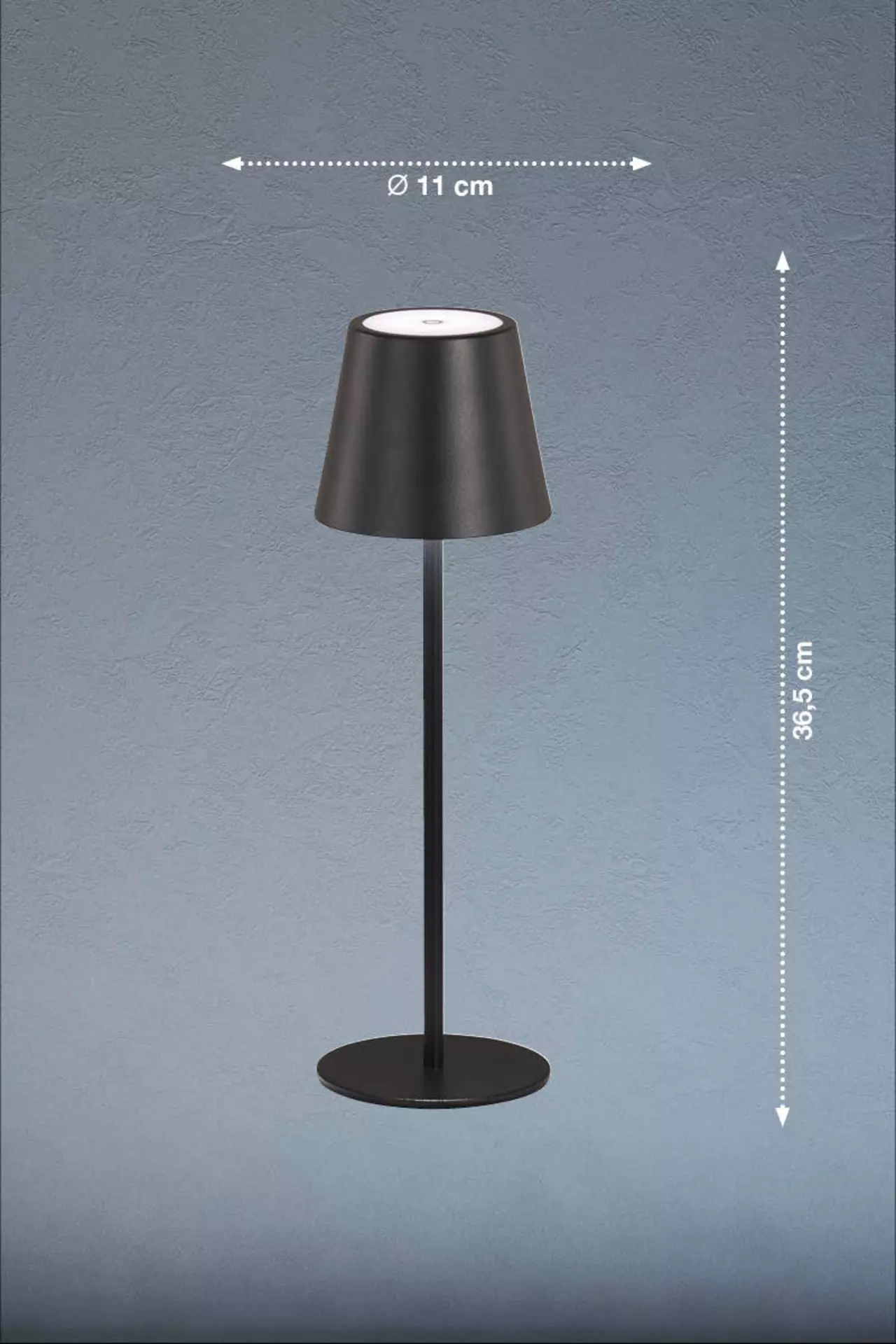 Tischleuchte VILETTO FHLighting Metall 11 x 37 x 11 cm