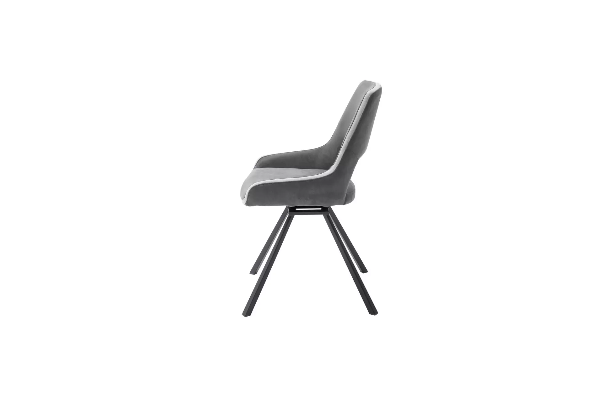 4-Fuß-Stuhl BAYONNE MCA furniture Textil 60 x 90 x 54 cm