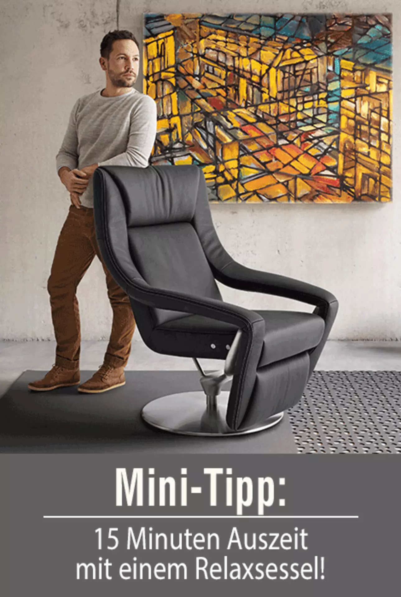 Relaxsessel Mini-Tipp: Deine 15-Minuten-Auszeit