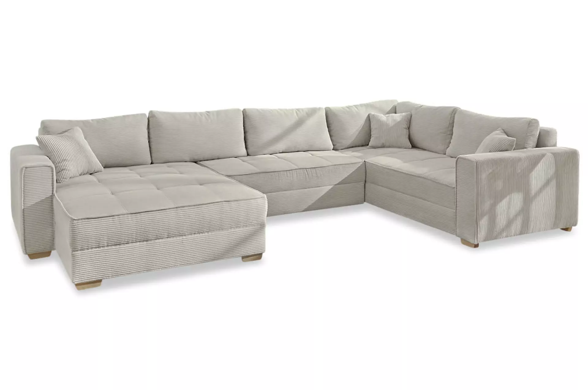 Polstergarnitur BRIXEN CELECT Textil 227 x 86 x 379 cm