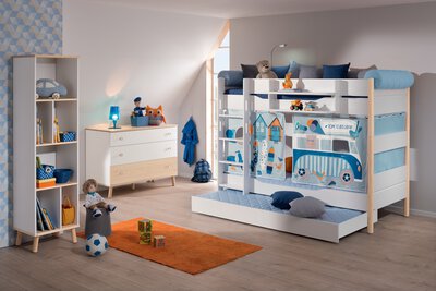 2. Bild von Etagenbett ca. 90x200 cm Holzwerkstoff