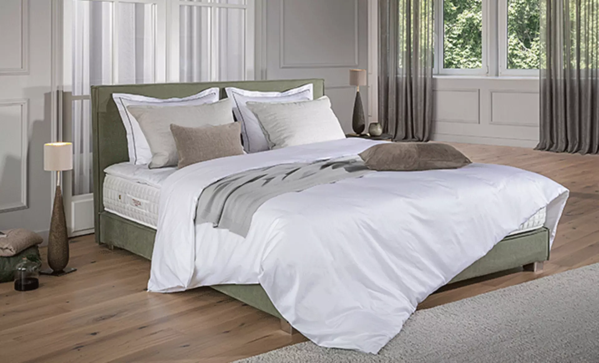 Das Designbett FINE von Treca Paris