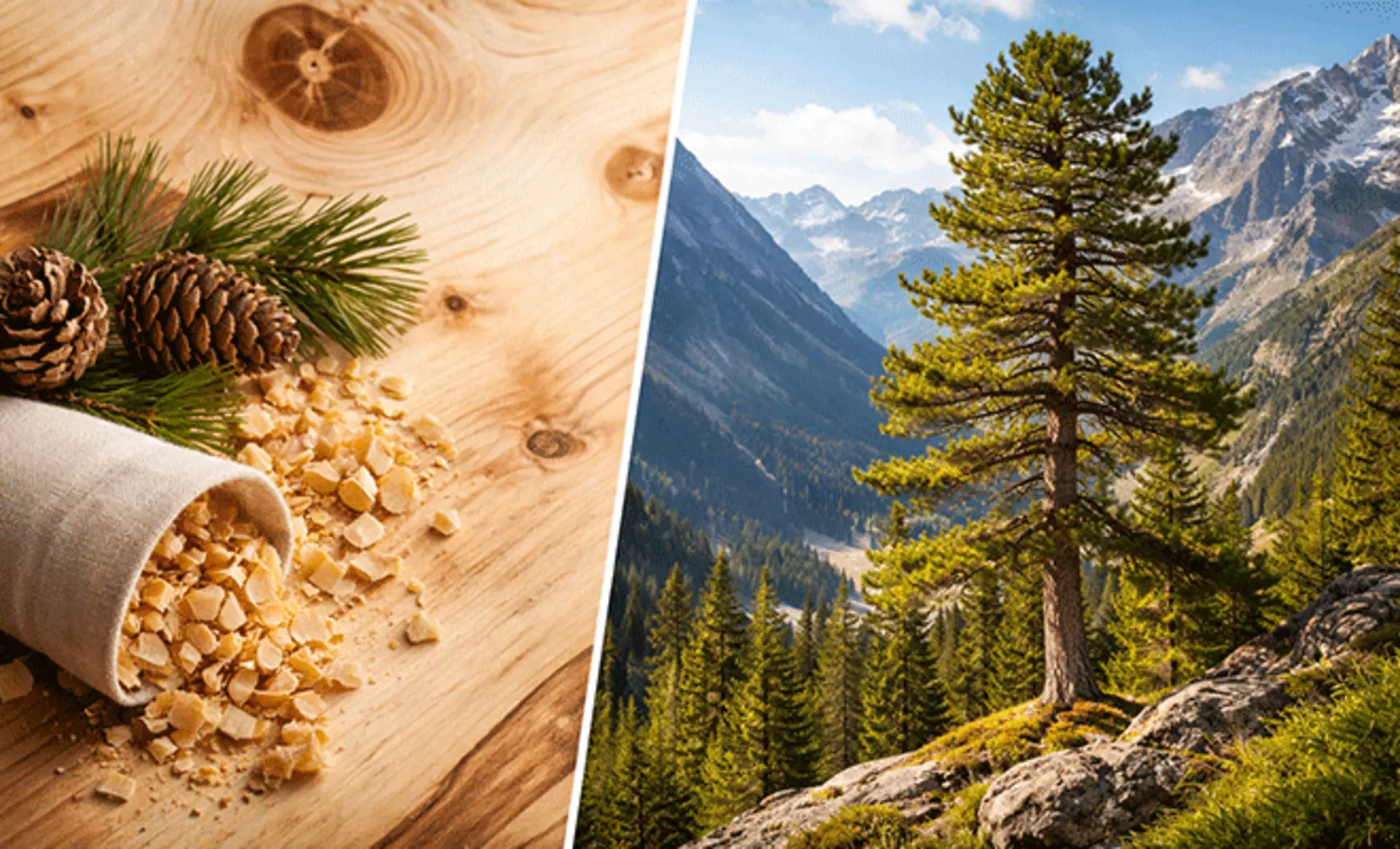 Zirbelkiefer in den Alpen 