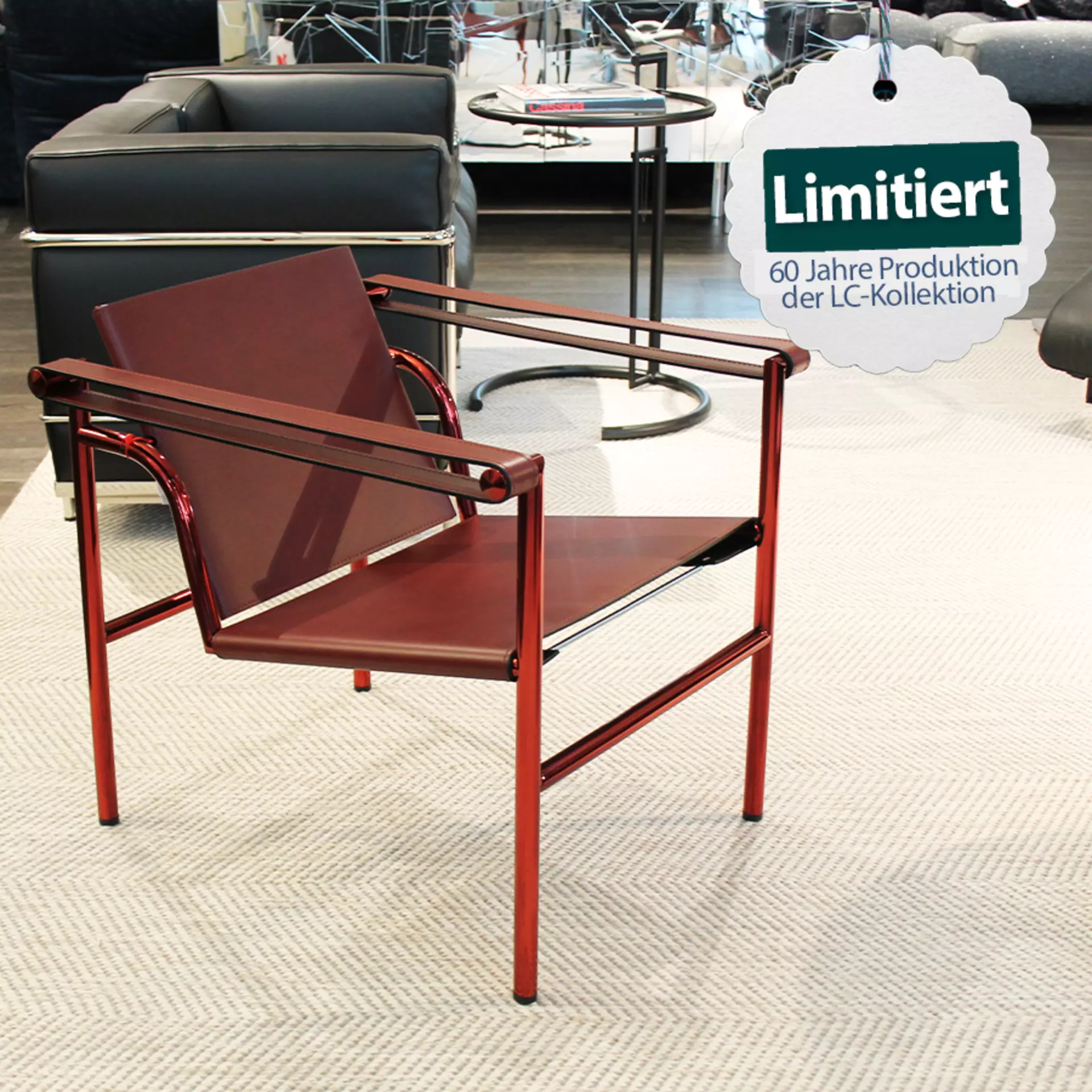Limitierte Farbedition: wir feiern 60 Jahre Produktion der LC-Kollektion von Cassina