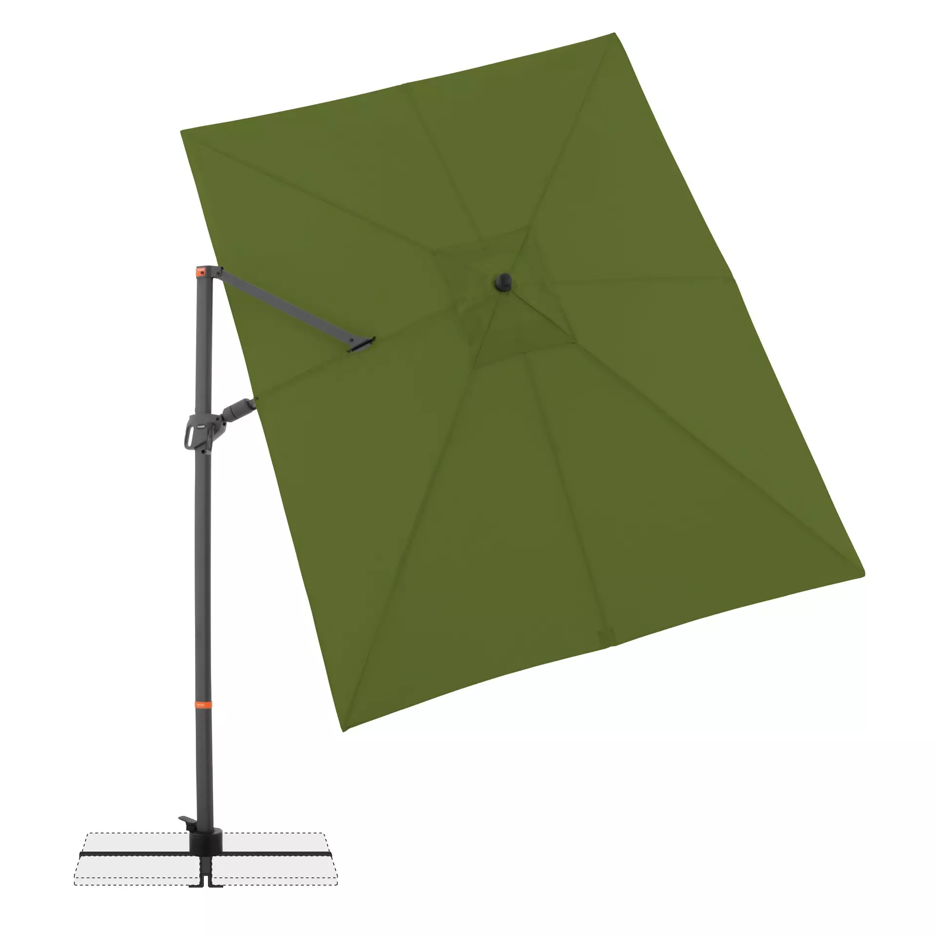 Sonnenschirm MYZONE Doppler Textil 240 x 265 x 320 cm