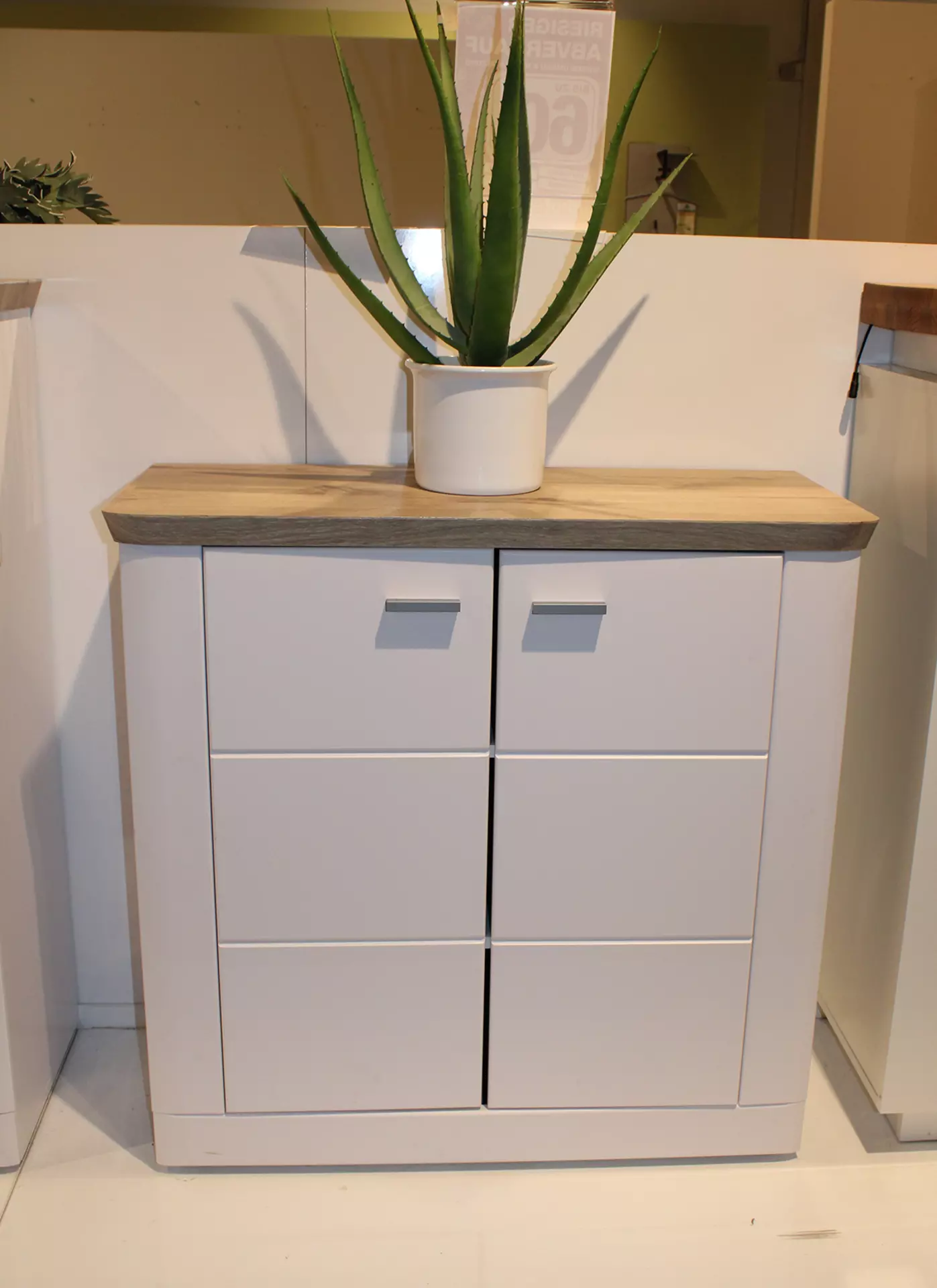 Kommode RECESS Weiß matt MDF