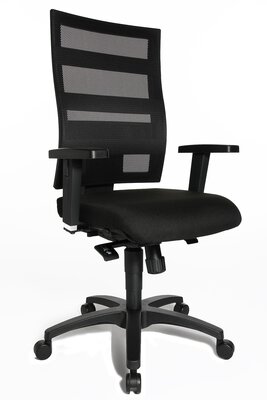 Bild von Büro-Drehstuhl Textil schwarz Topstar
