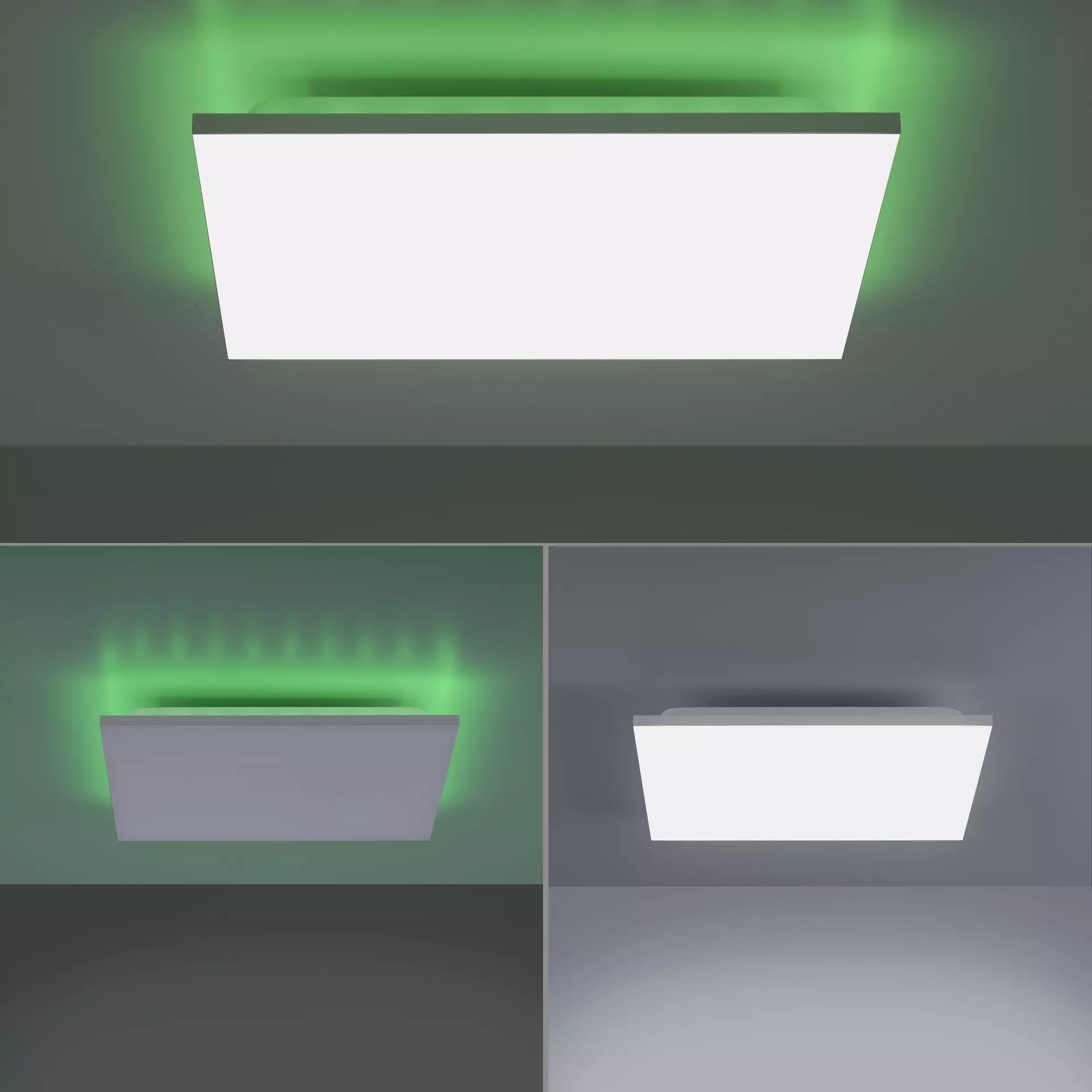 Deckenleuchte GUSTAV JUST LIGHT Metall 45 x 7 x 45 cm