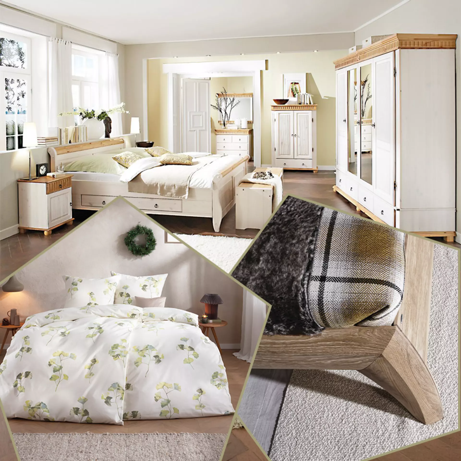 Entdecken Sie jetzt die Vielfalt des Landhausstils für Ihr Schlafzimmer