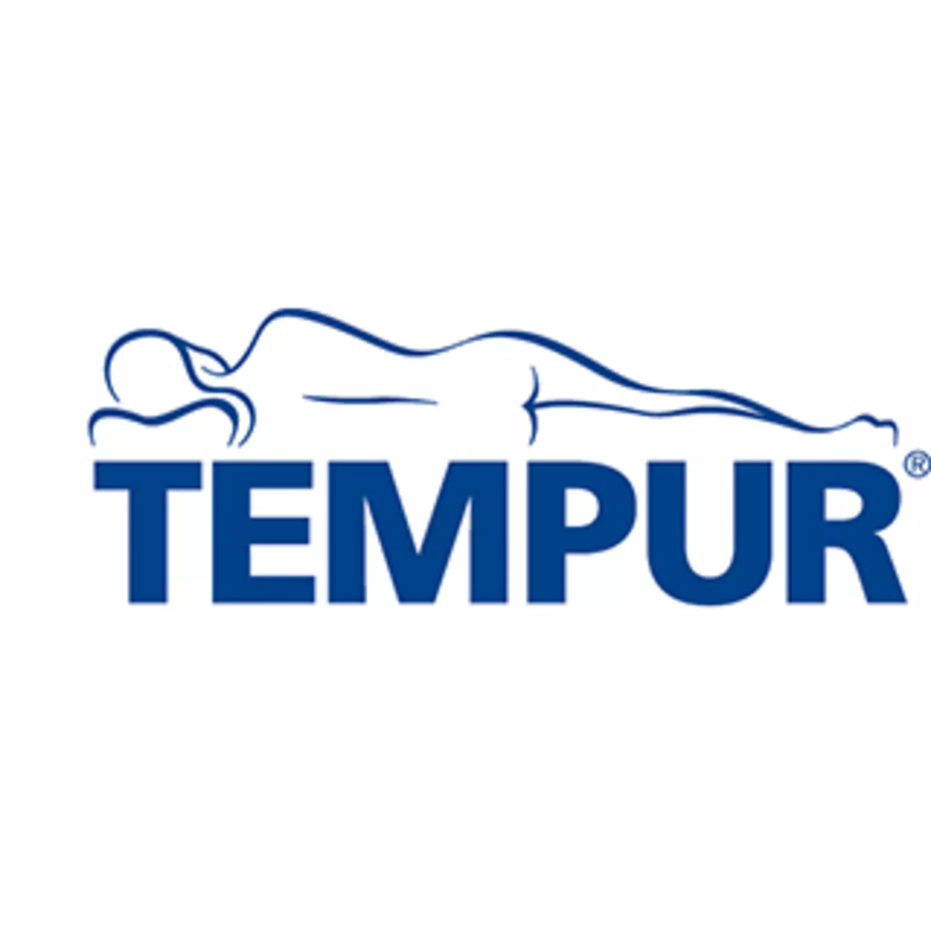 Logo der Marke Tempur - für gesunden Schlaf