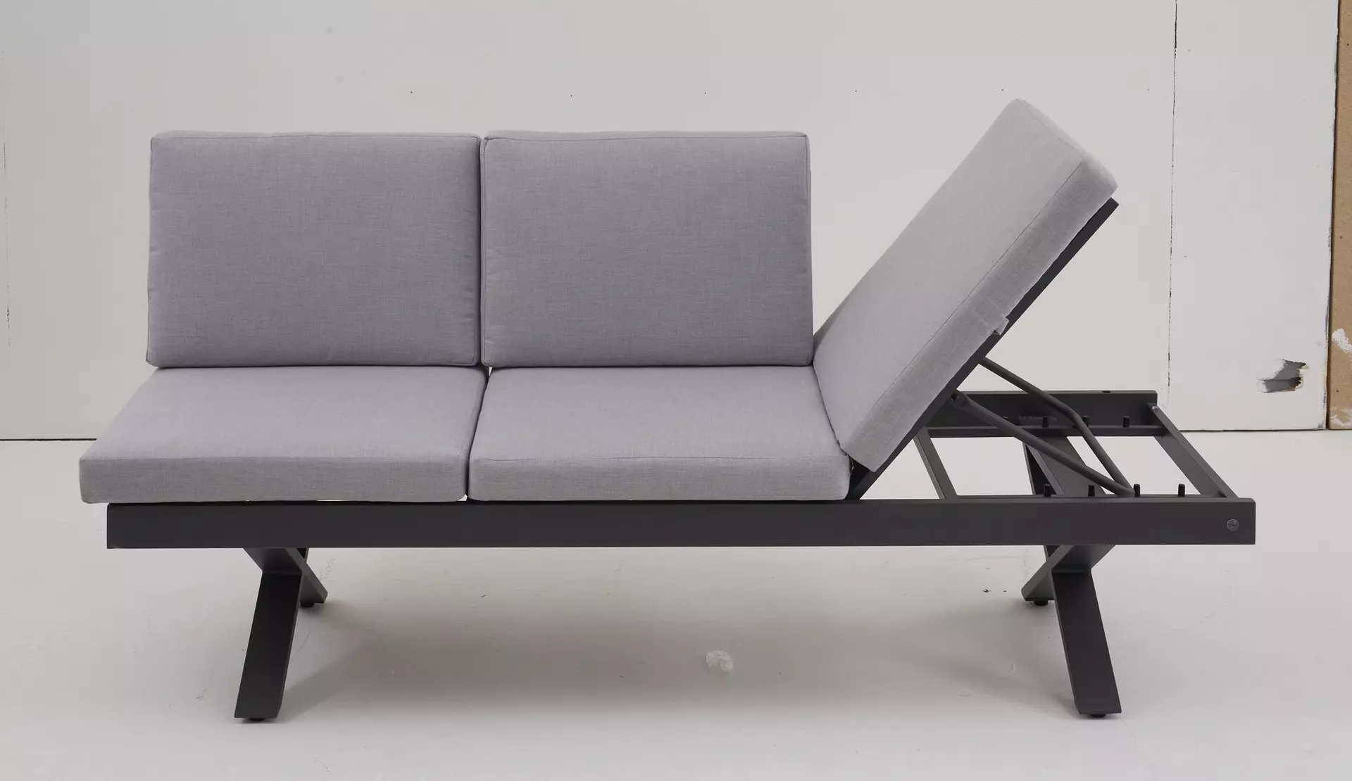 Loungesofa - RIEKE III Outdoor Textil 88 x 72 x 198 cm