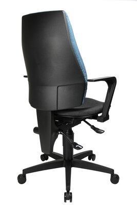 4. Bild von Büro-Drehstuhl Kunststoff schwarz Topstar
