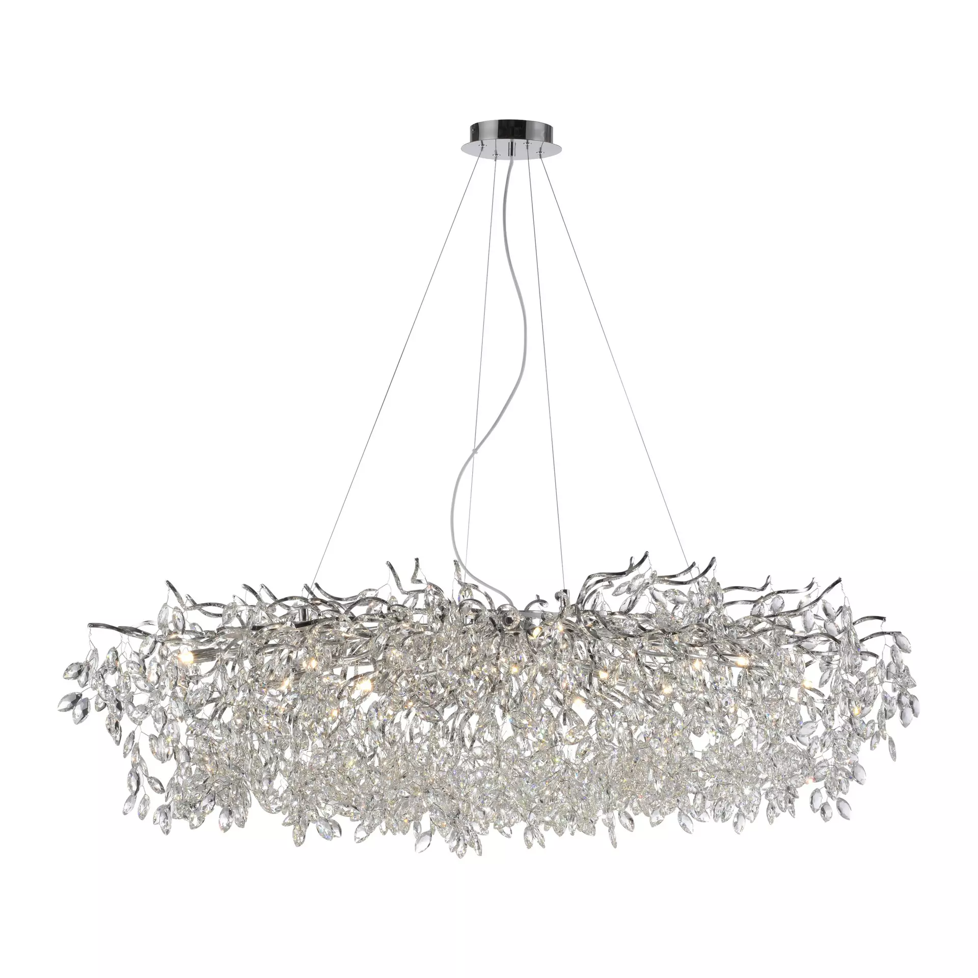Kronleuchter RICICLE Paul Neuhaus Metall 70 x 250 x 150 cm