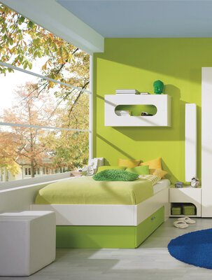 Bild von Kinderbett ca. 100x200 cm Holzwerkstoff