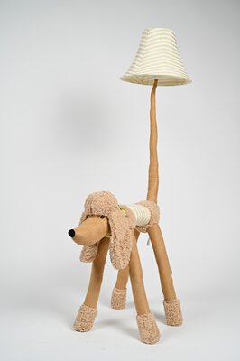 Bild von Stehleuchte LED beige