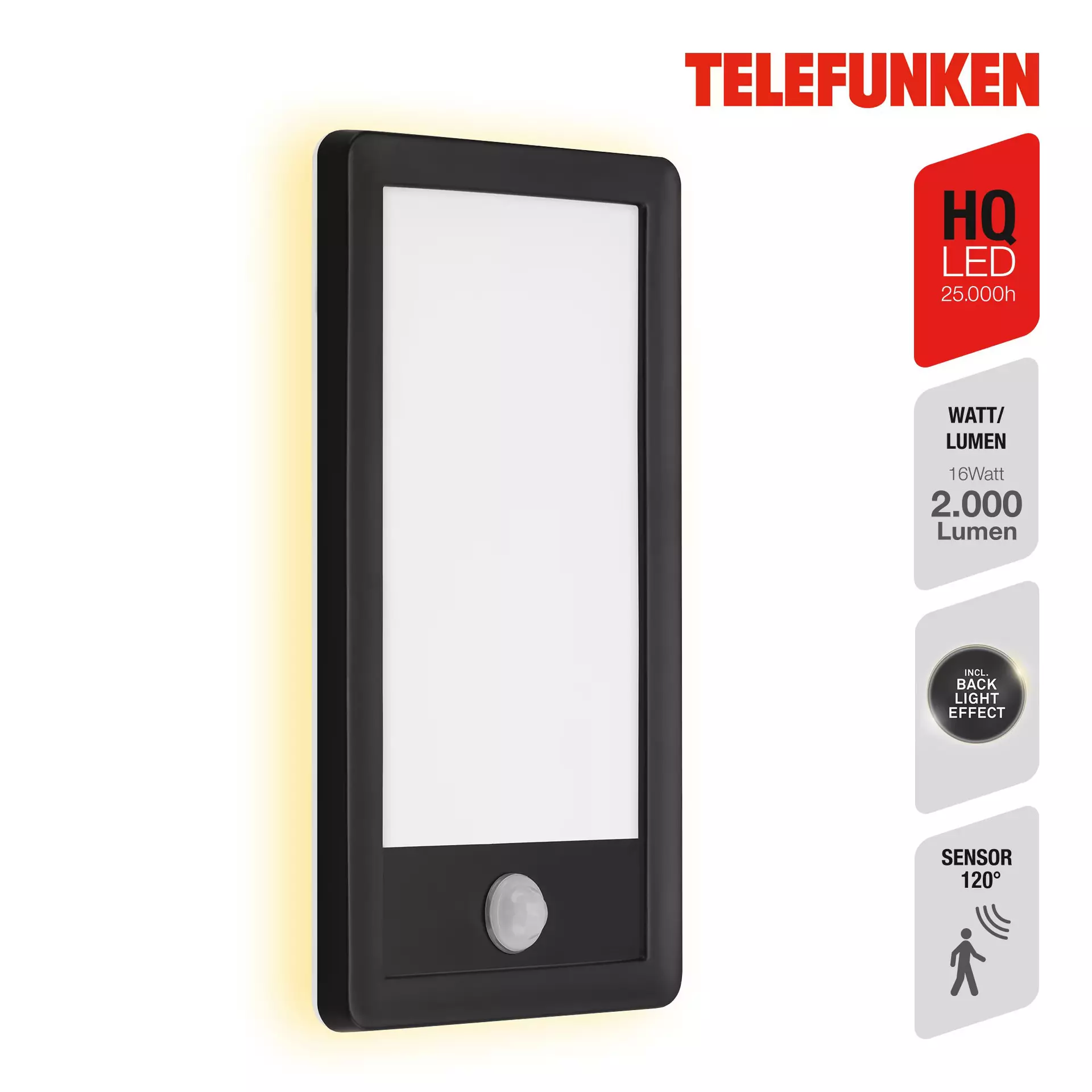 Wand-Aussenleuchte TELEFUNKEN Telefunken Kunststoff 