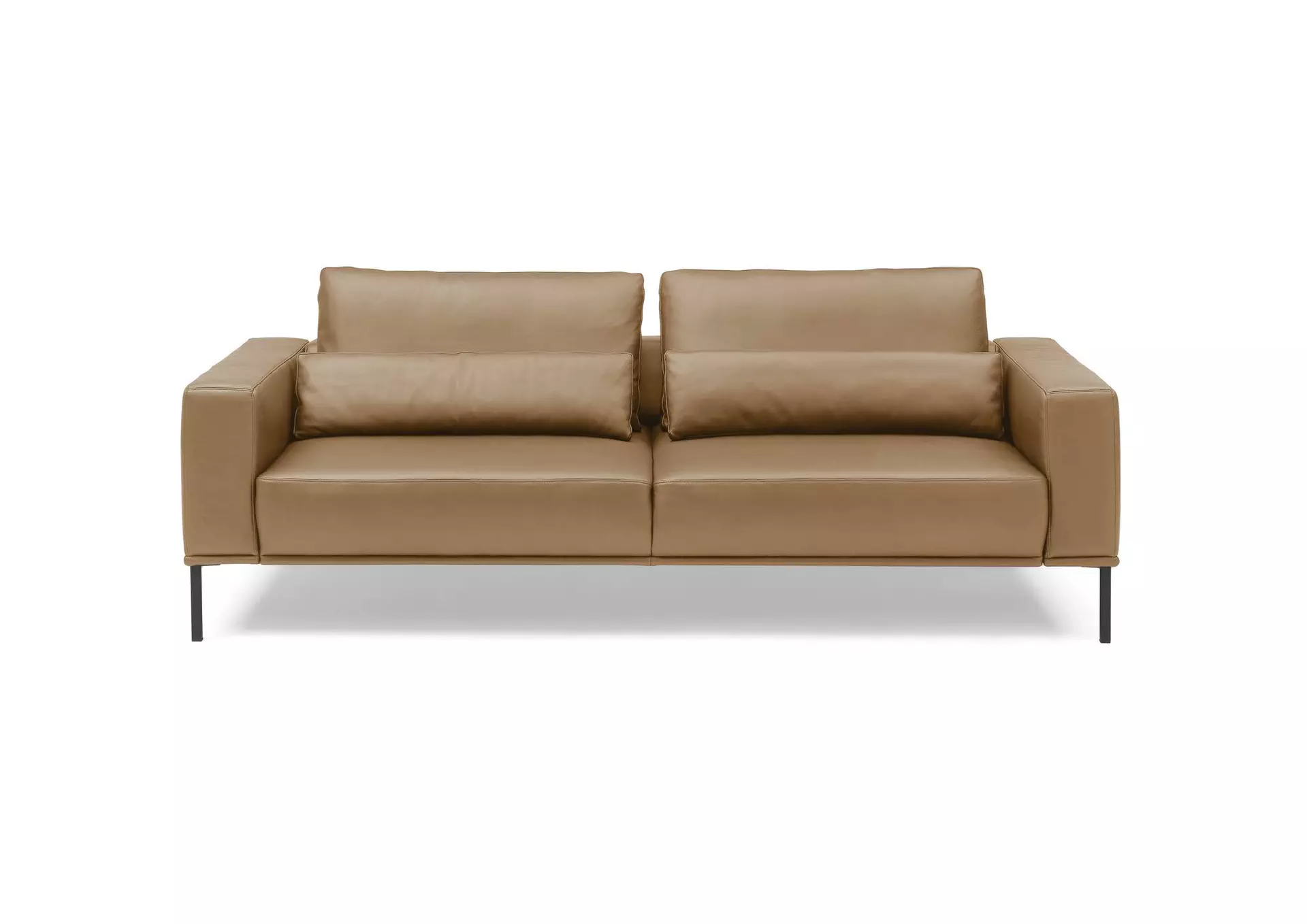 Sofa 3-Sitzer JustB! PM100 Musterring Leder 107 x 67 x 242 cm