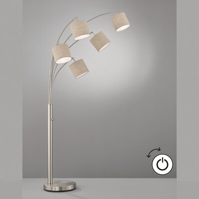 4. Bild von Stehleuchte LED silber