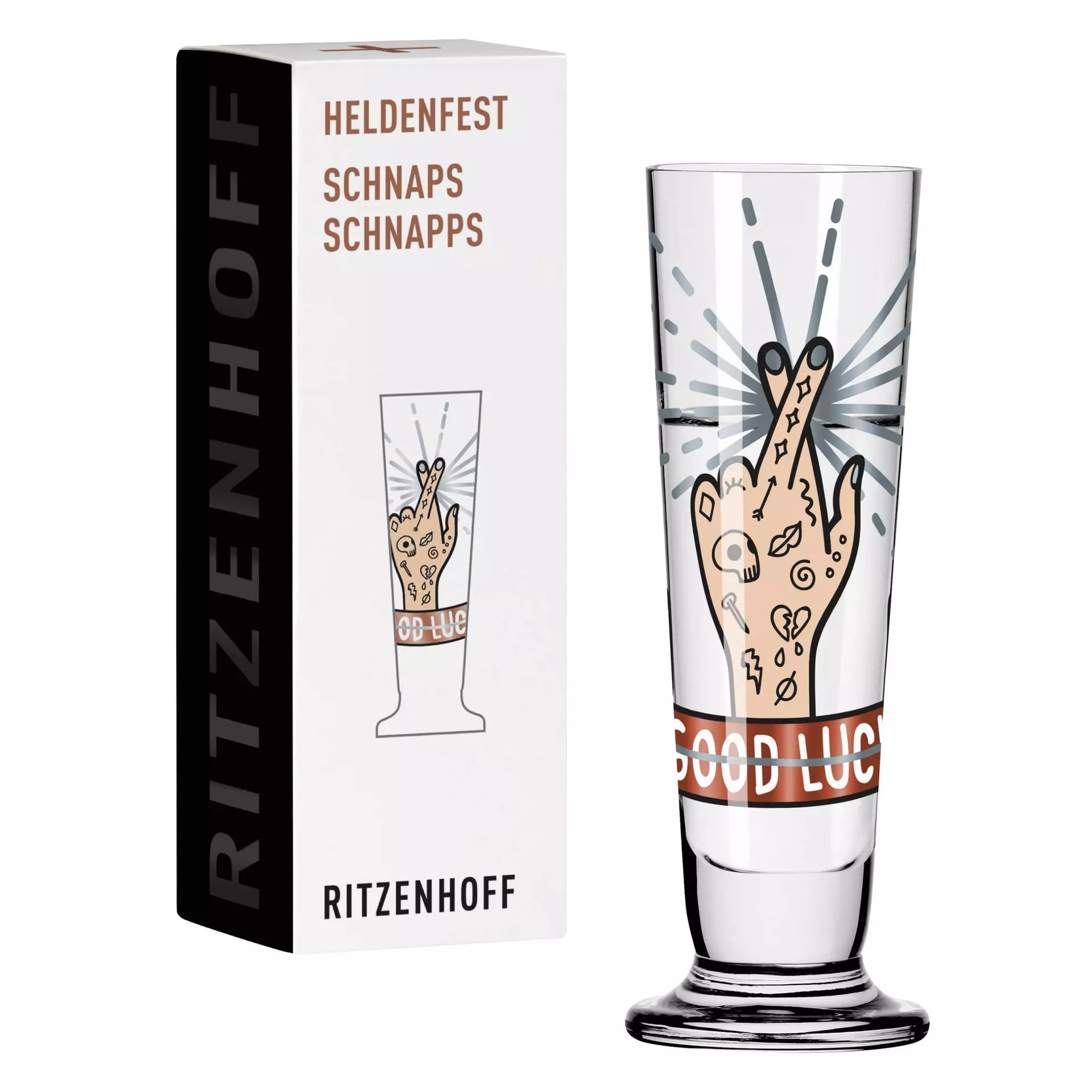 Aperitifglas Heldenfest Schnaps 003 Ritzenhoff Glas 11 x 