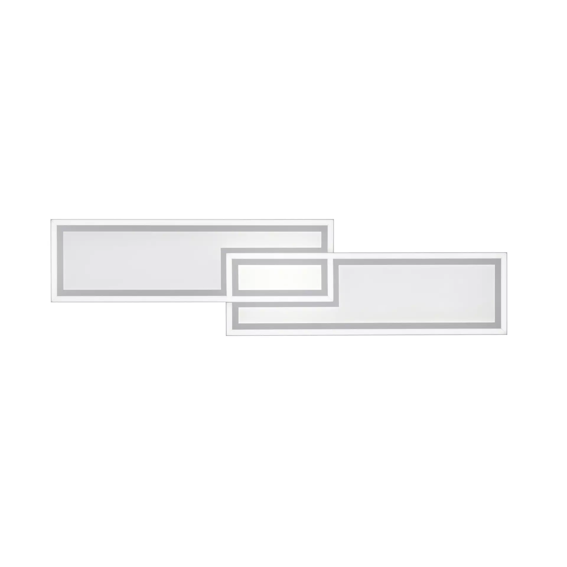 Deckenleuchte EDGING JUST LIGHT Metall 110 x 5 x 28 cm