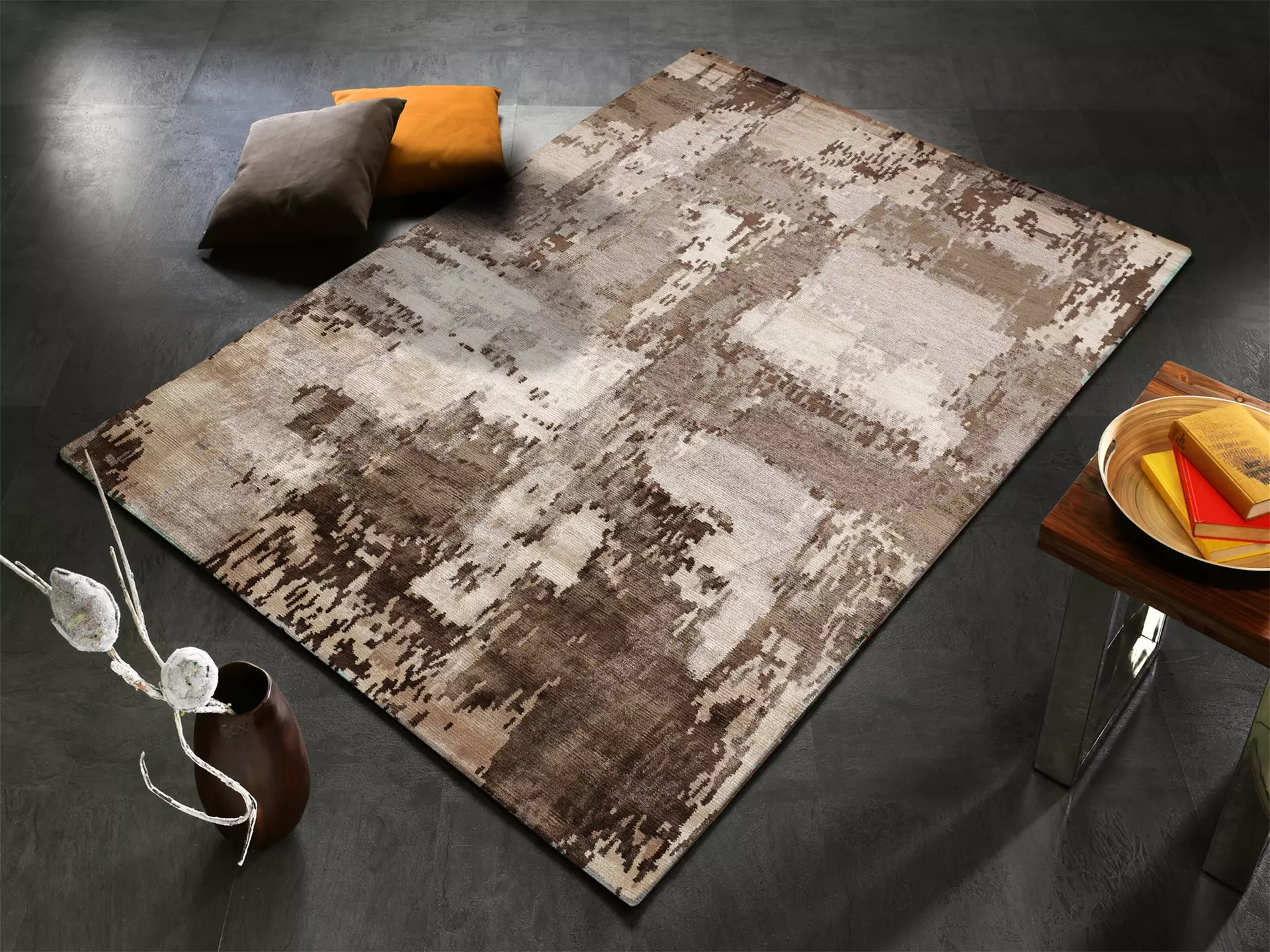 Handknüpfteppich Angeles Pilano Musterring Textil 140 x 200 cm