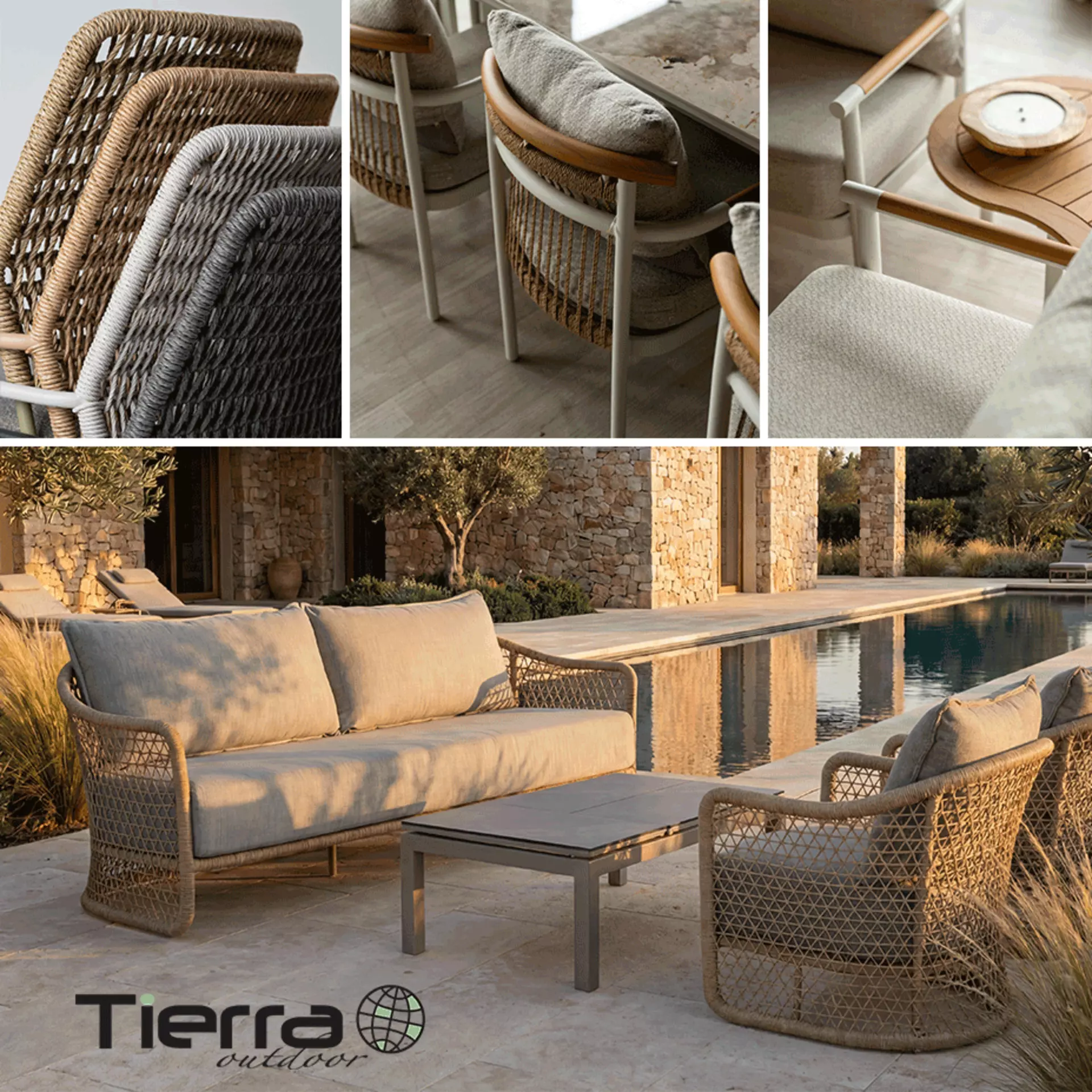 Tierra Outdoor - komfortabler Wohnraum unter freiem Himmel