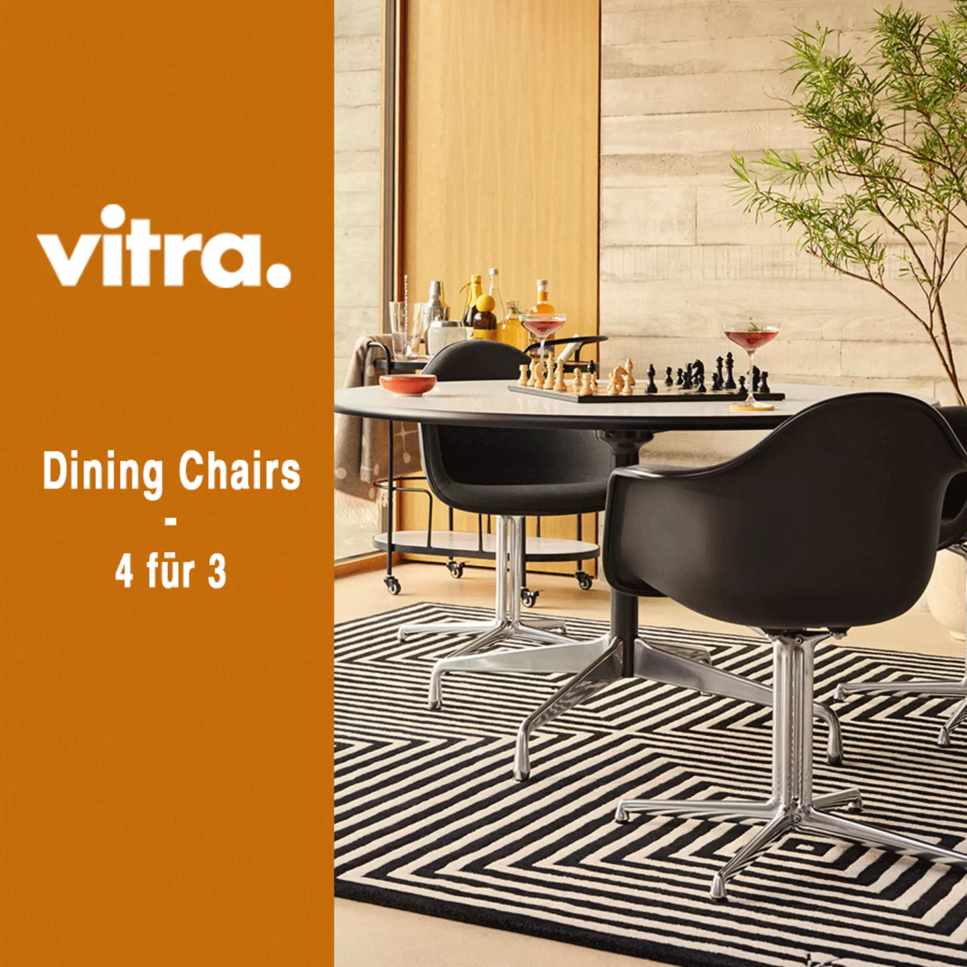 Vitra 4 für 3 Stuhlaktion. Jetzt entdecken!