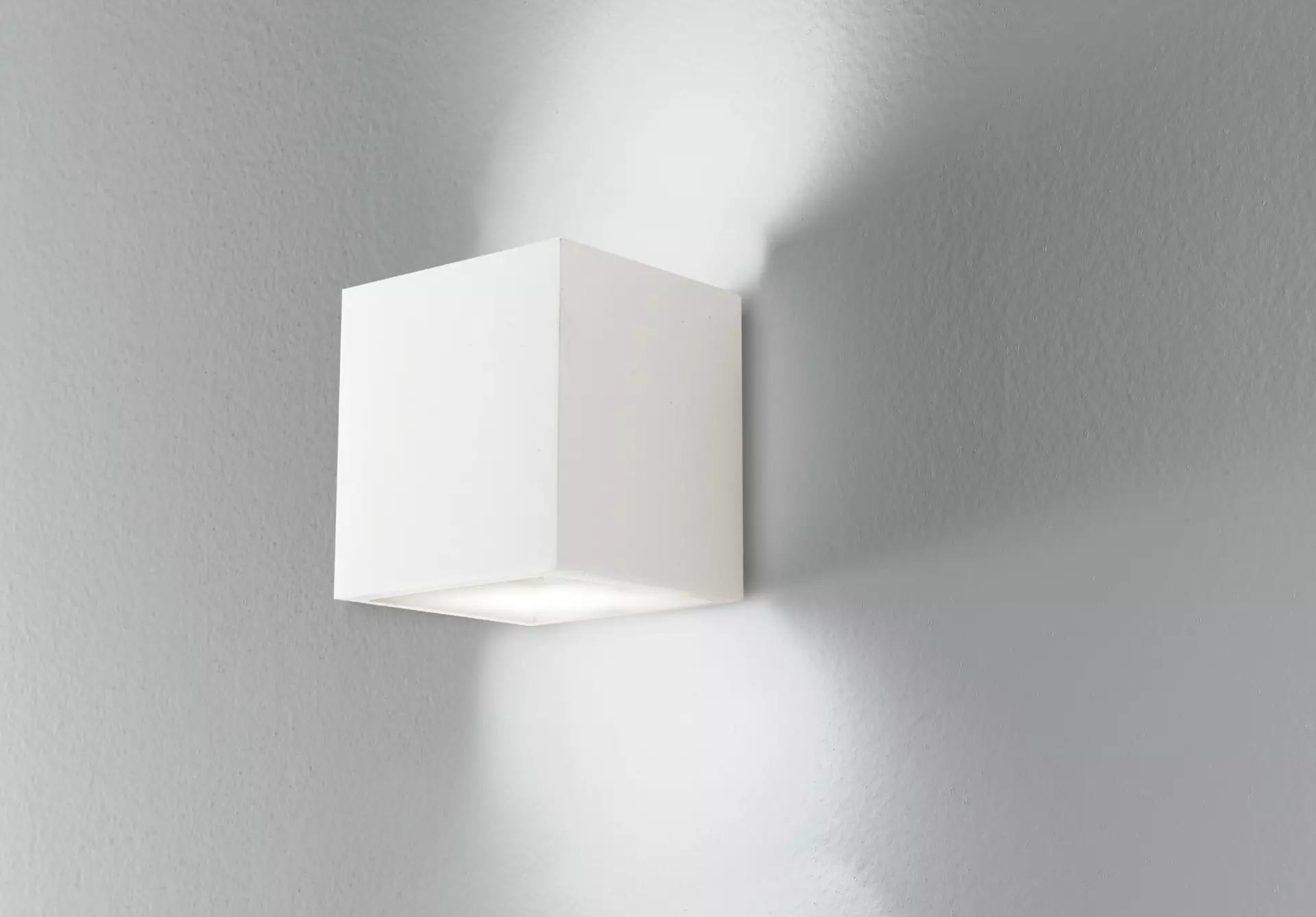 Wandleuchte Rubik Eco-Light Naturmaterialien 11 x 11 x 11 cm