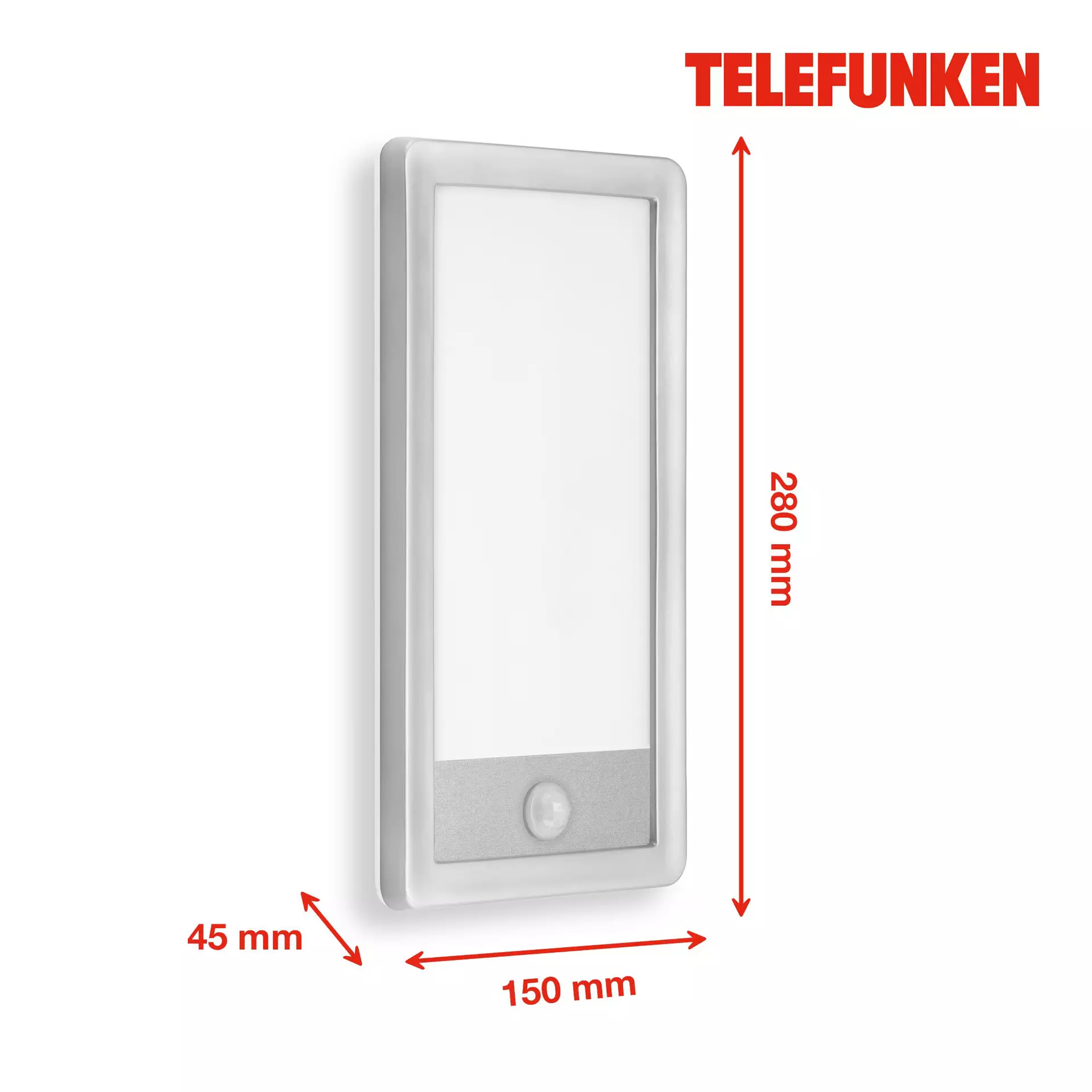Wand-Aussenleuchte TELEFUNKEN Telefunken Kunststoff 