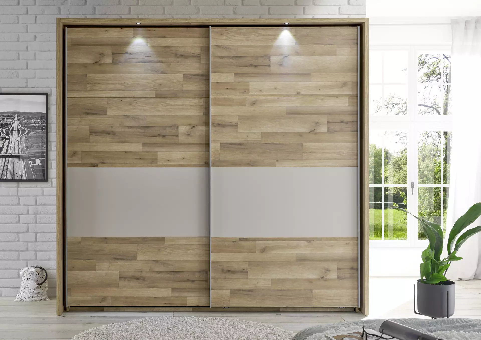 Schwebetürenschrank