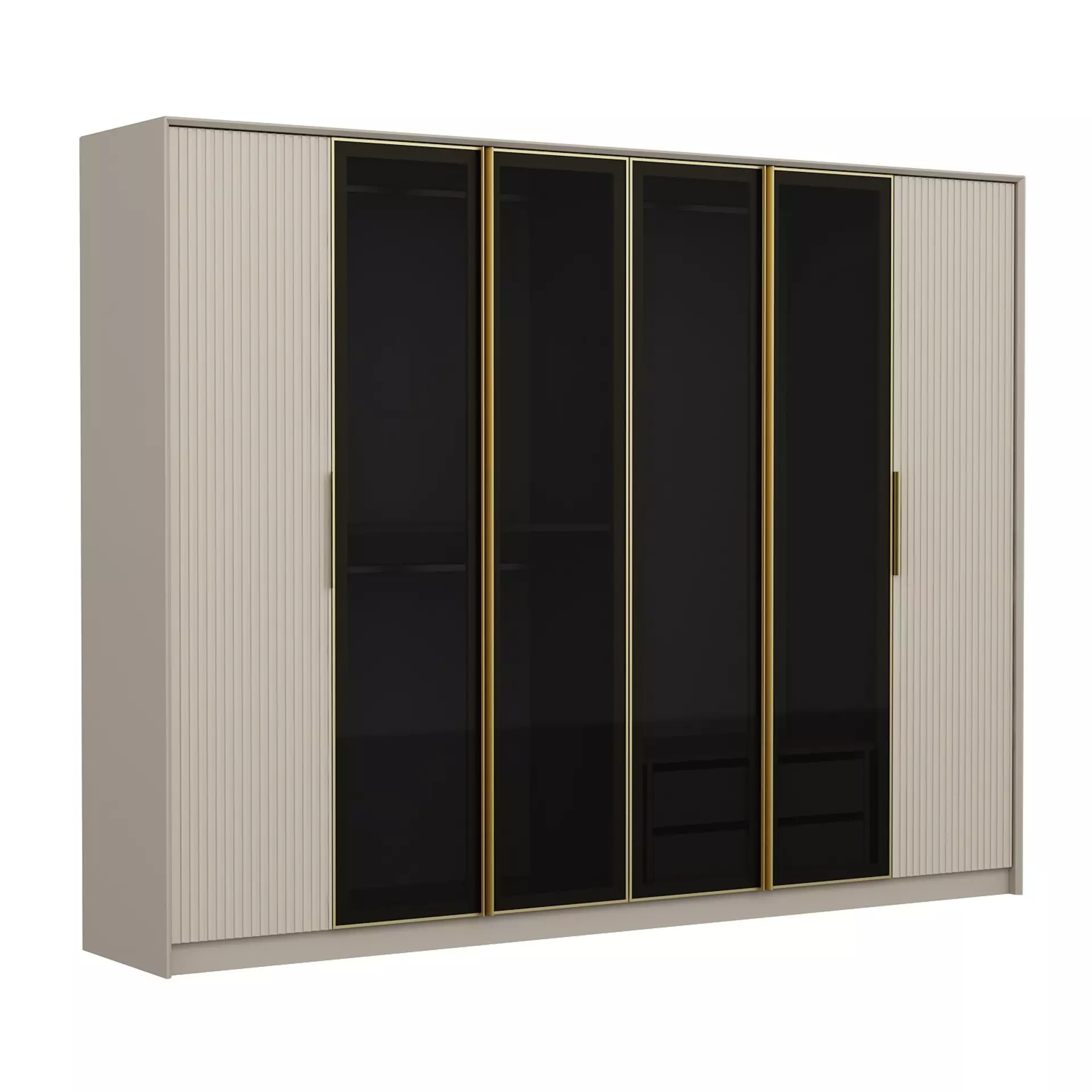 Kleiderschrank DELUXE SOFT 6 Dreamoro Holzwerkstoff 52 x 210 x 274 cm