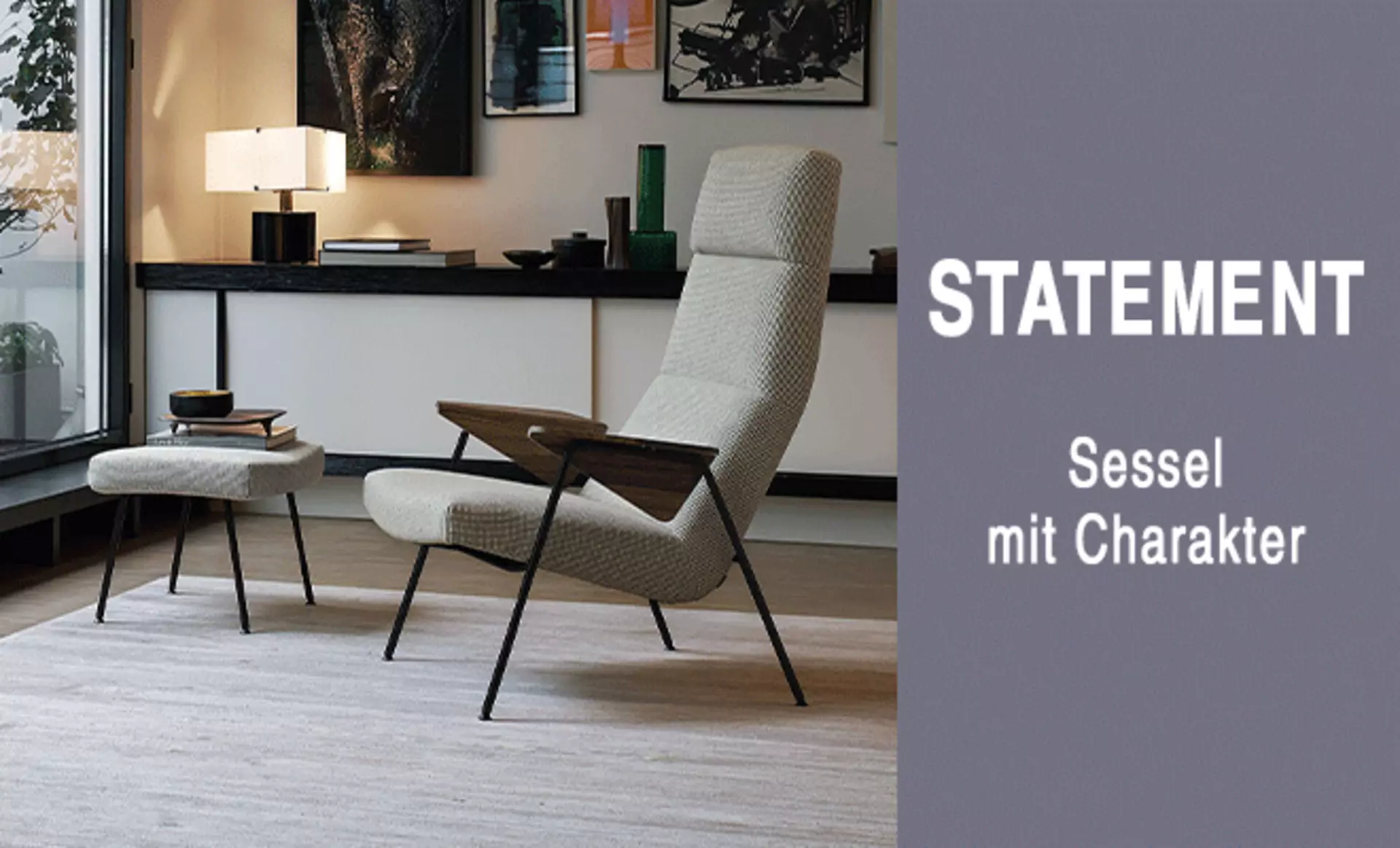 Statement - Sessel mit Charakter. Jetzt den Inspirationsbeitrag entdecken