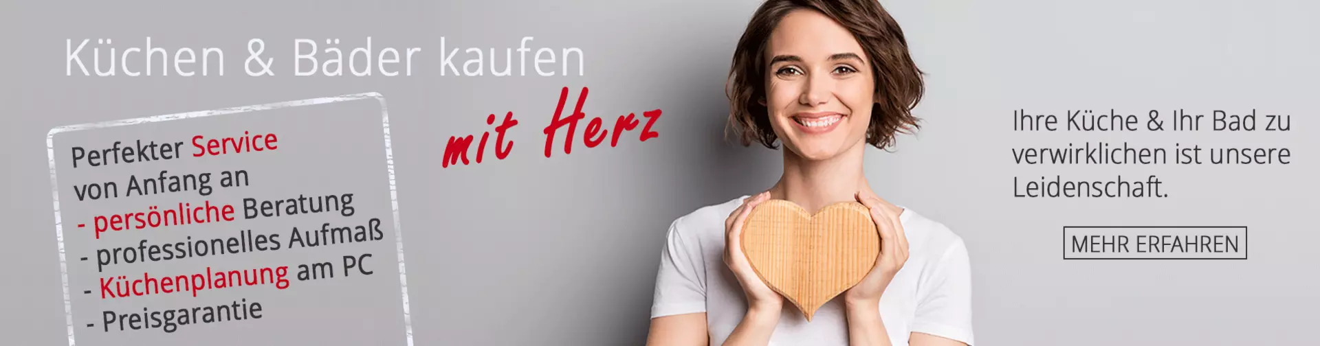 Küchen und Bäder kaufen mit Herz - perfekter Service von Anfang an bei Innovation Küche und Bad in Günzburg