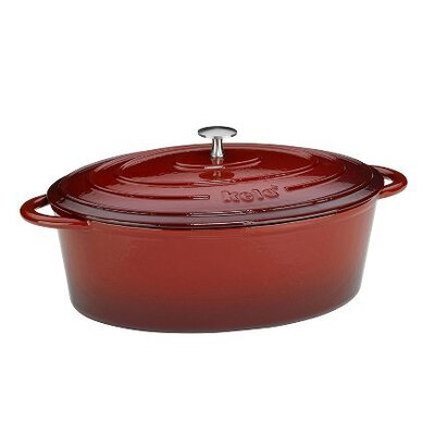 Bild von Bräter Metall rot