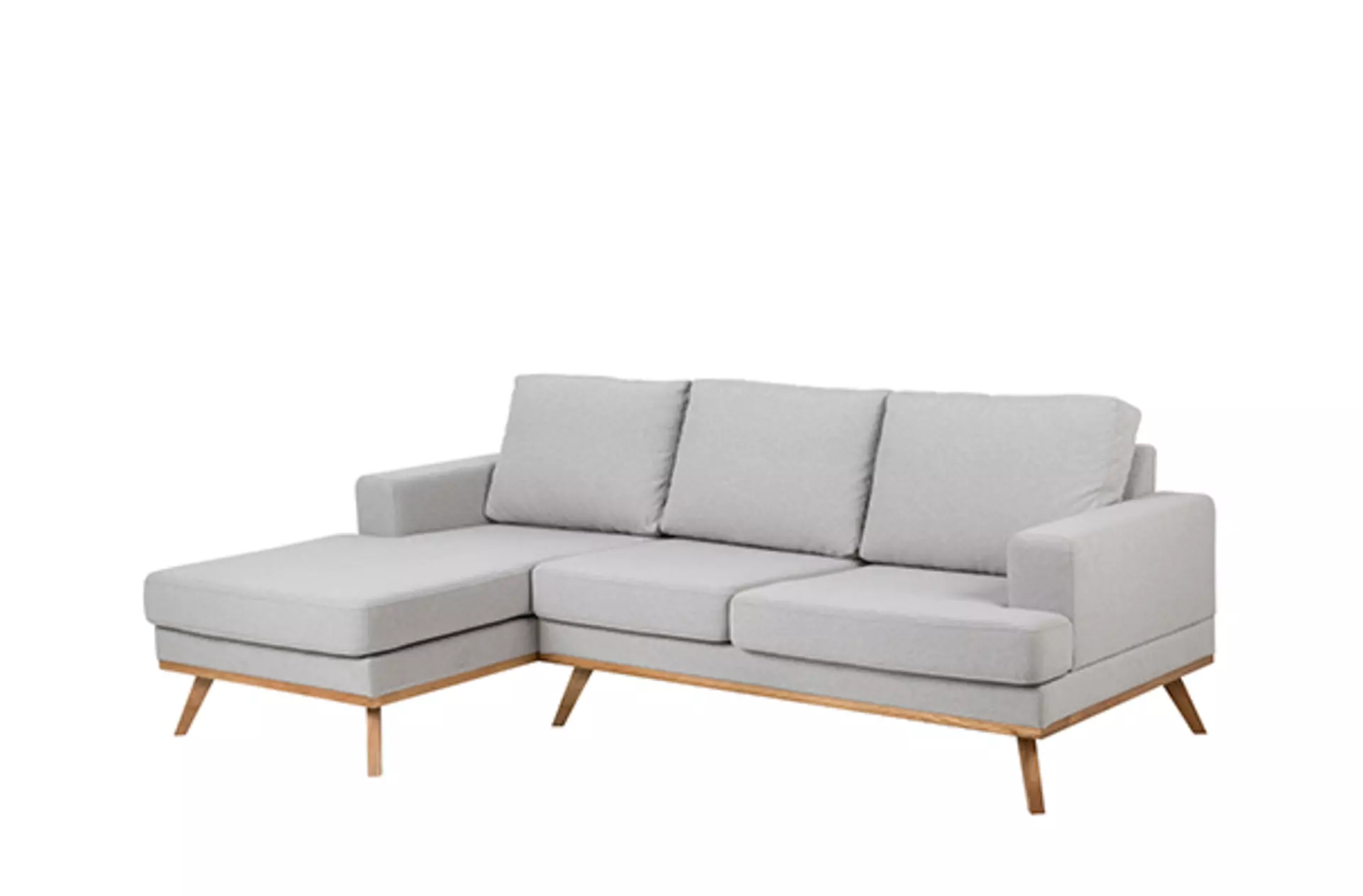 Graues Sofa im Skandinavischen Stil von Möbel Inhofer