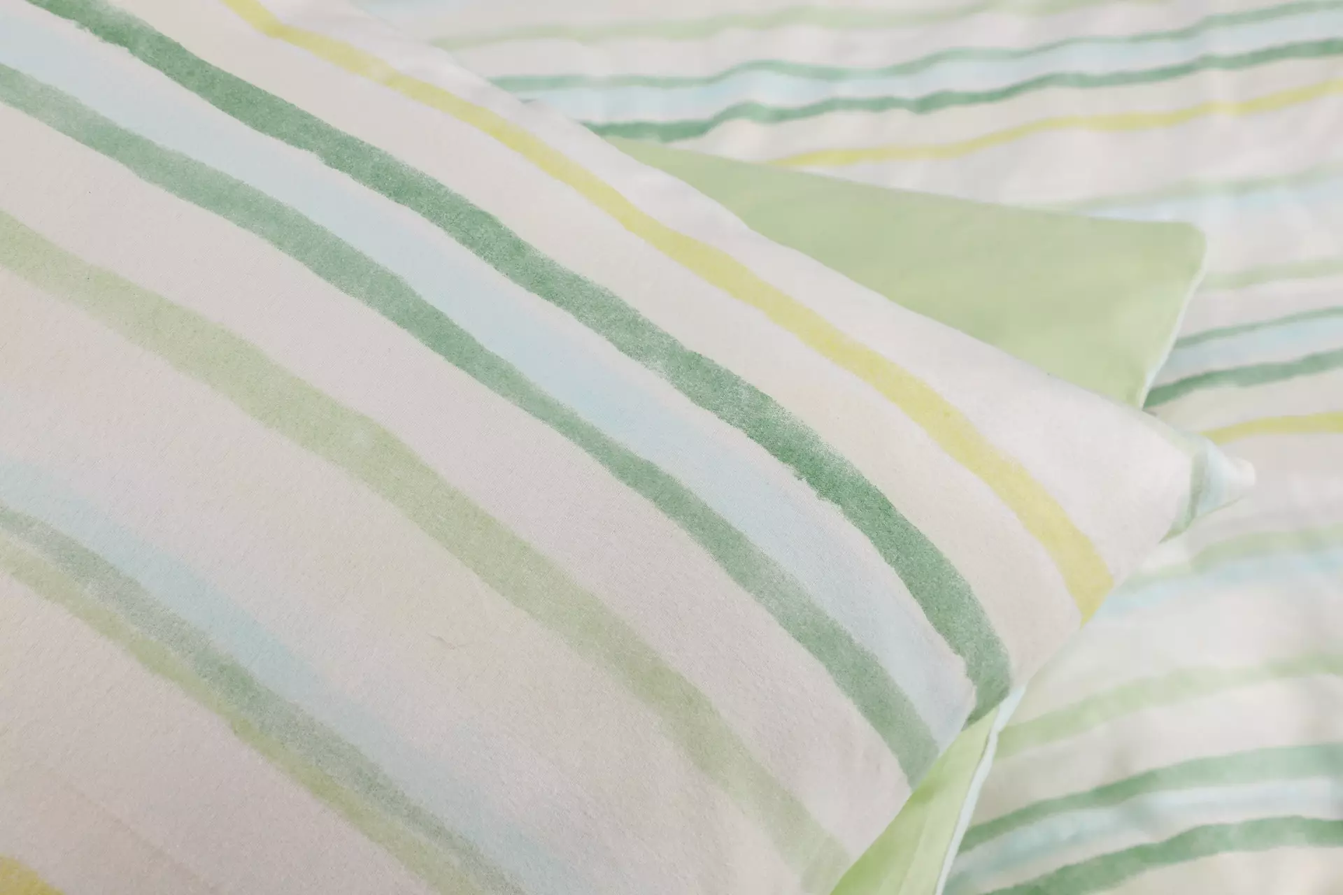 Flanell-Bettwäsche Aquastripes SCHÖNER WOHNEN-Kollektion Textil 135 x 200 cm