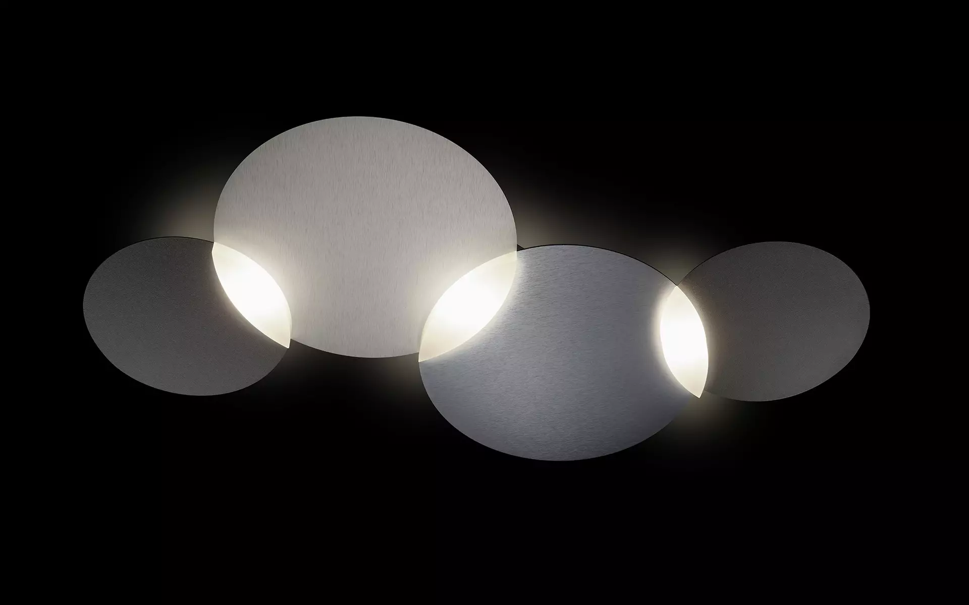 Deckenleuchte CIRC LED Grossmann Metall 64 x 6 x 53 cm